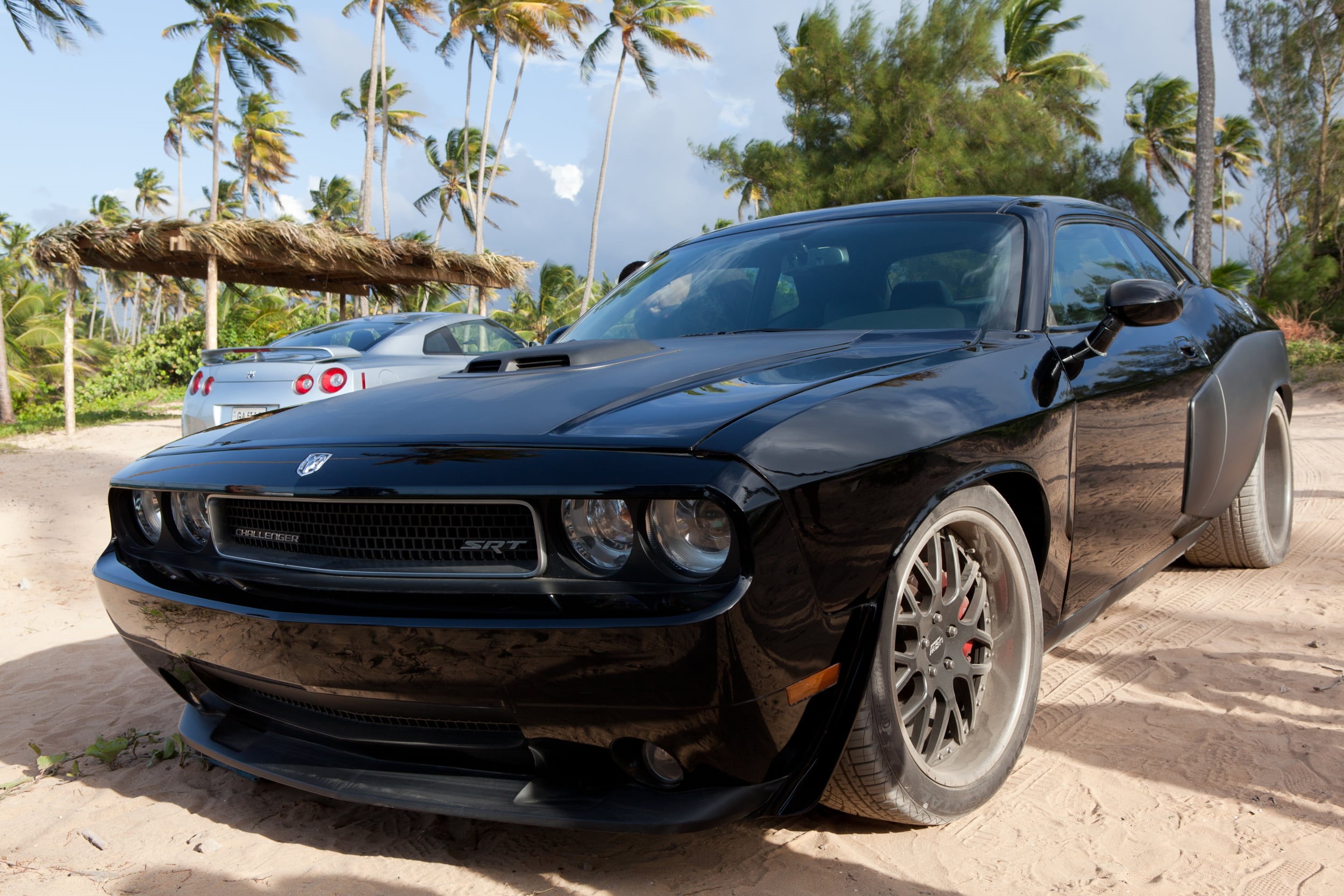 nature, SRT, black, Dodge, car, day, technology, modern, crossover Utility Vehicle, coupe, sunlight, mode of transportation, new, the film, land Vehicle, HD Wallpaper