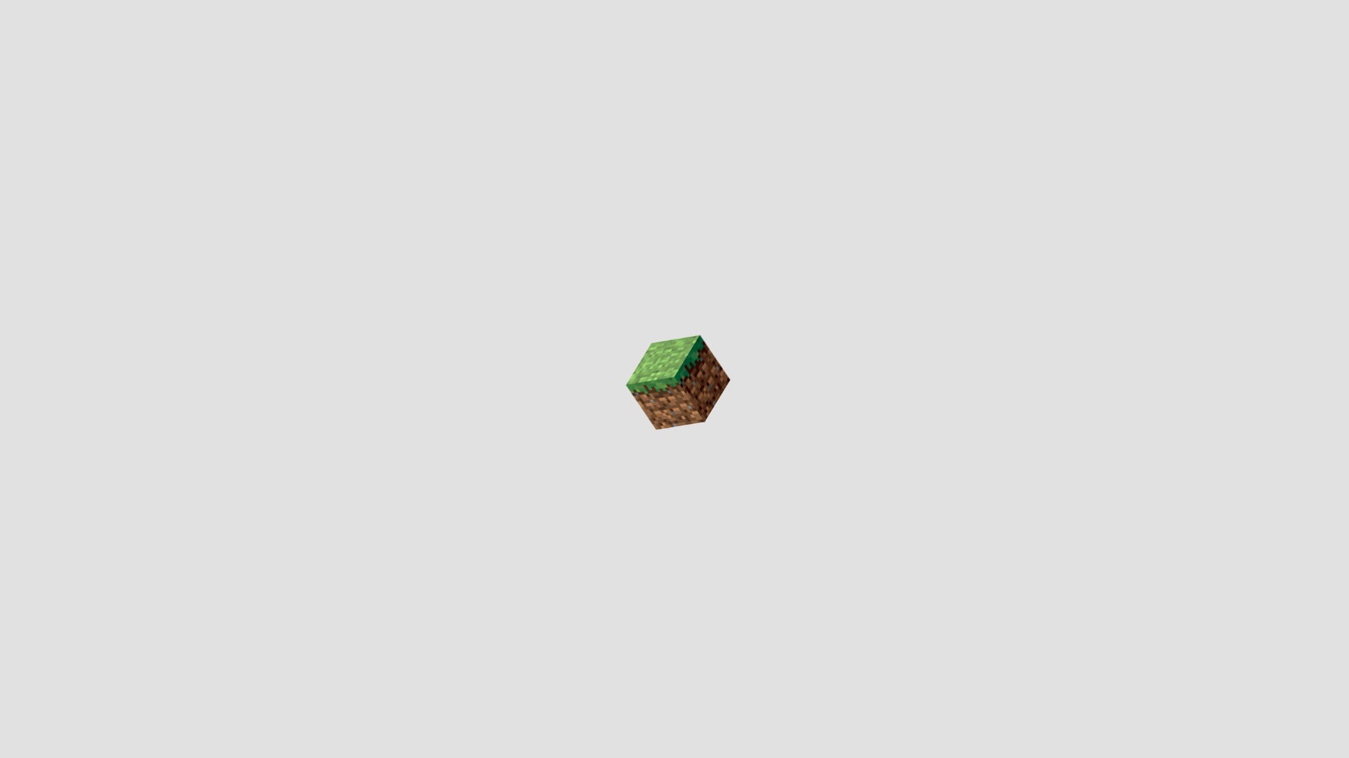 1080P, Minecraft, cube, HD Wallpaper