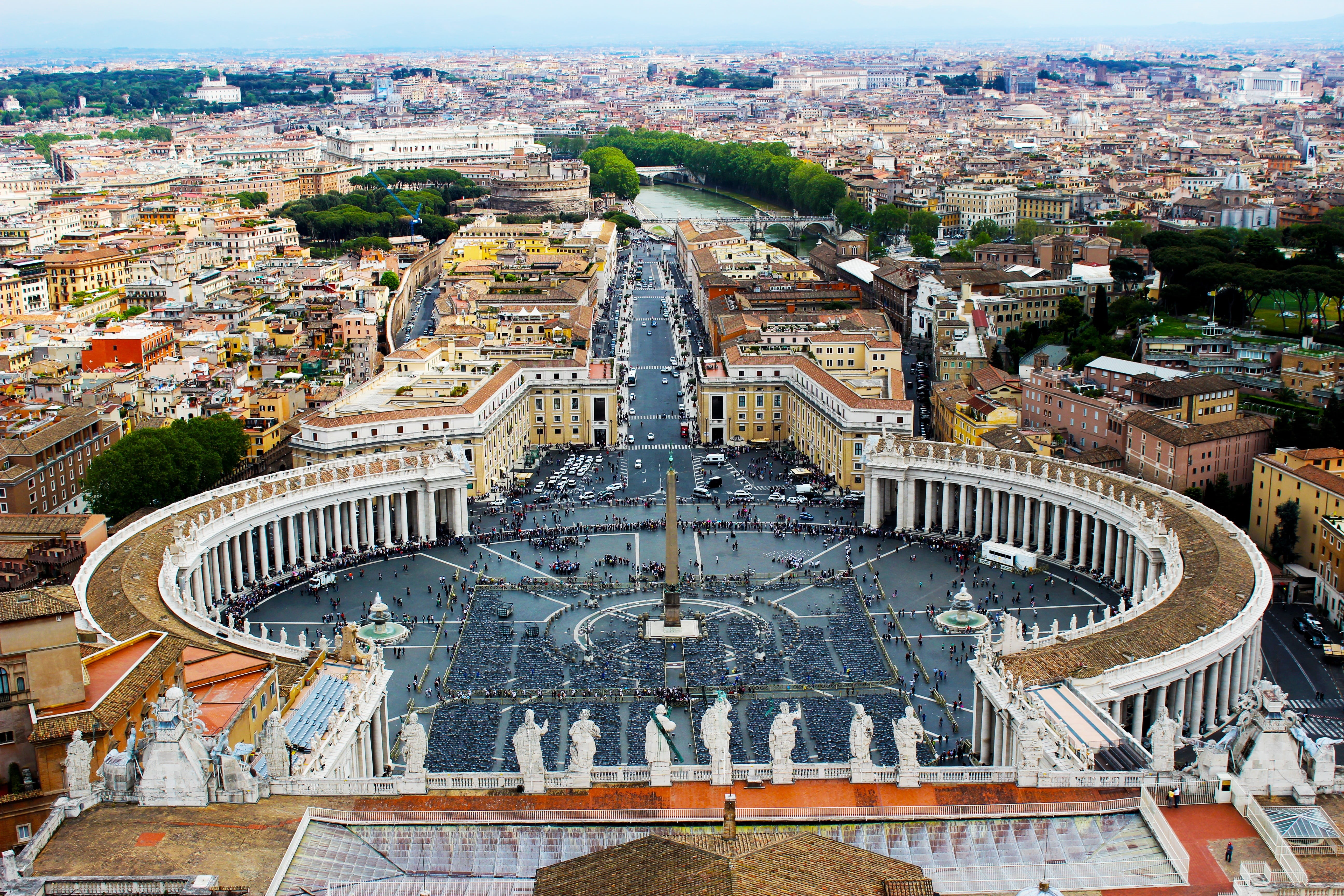 tourism, city, building, peter, italy, belief, capital, building exterior, the past, ornate, residential district, travel destinations, pietro, cityscape, HD Wallpaper