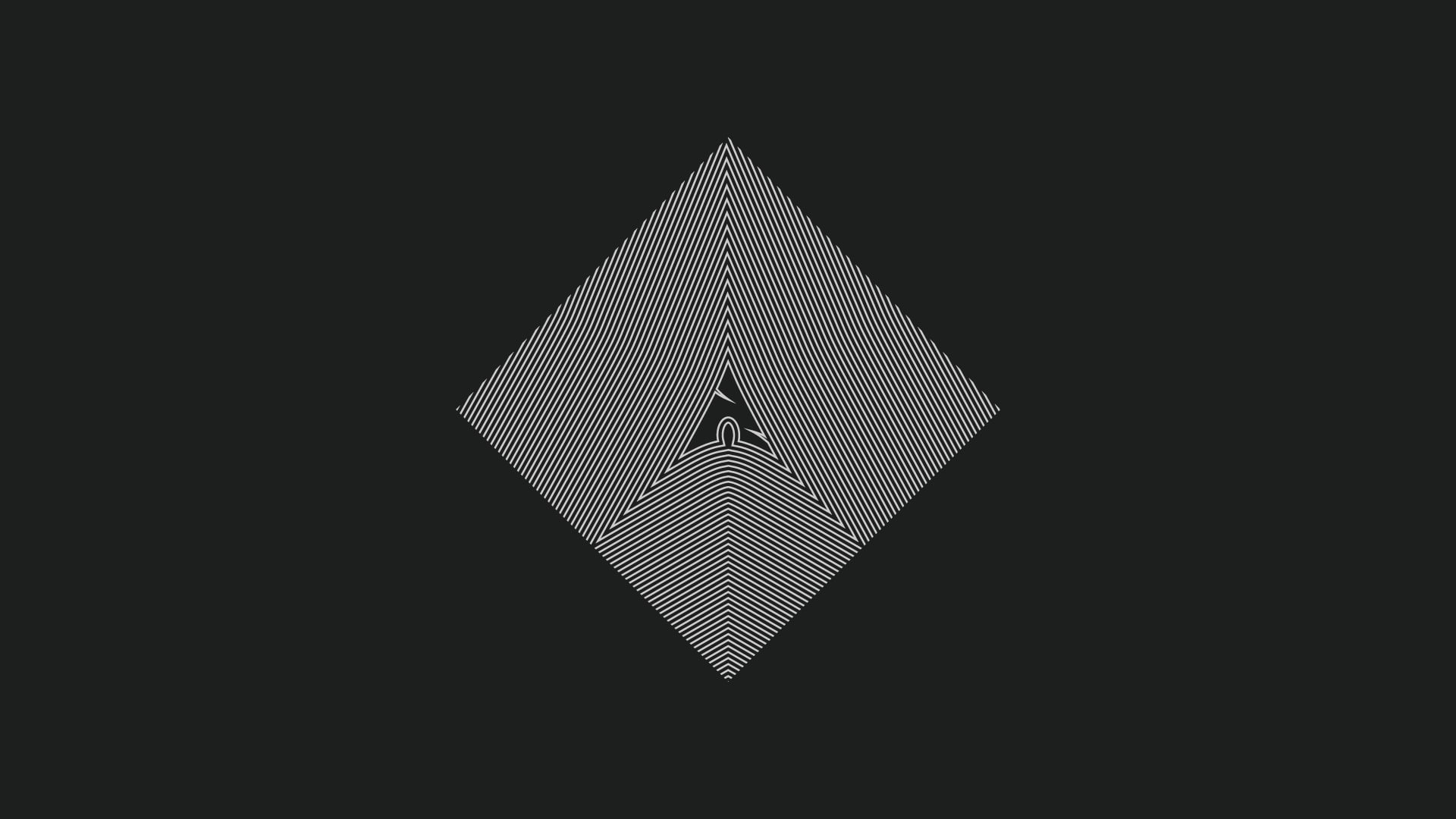 minimalism, 1080P, Linux, Archlinux, HD Wallpaper