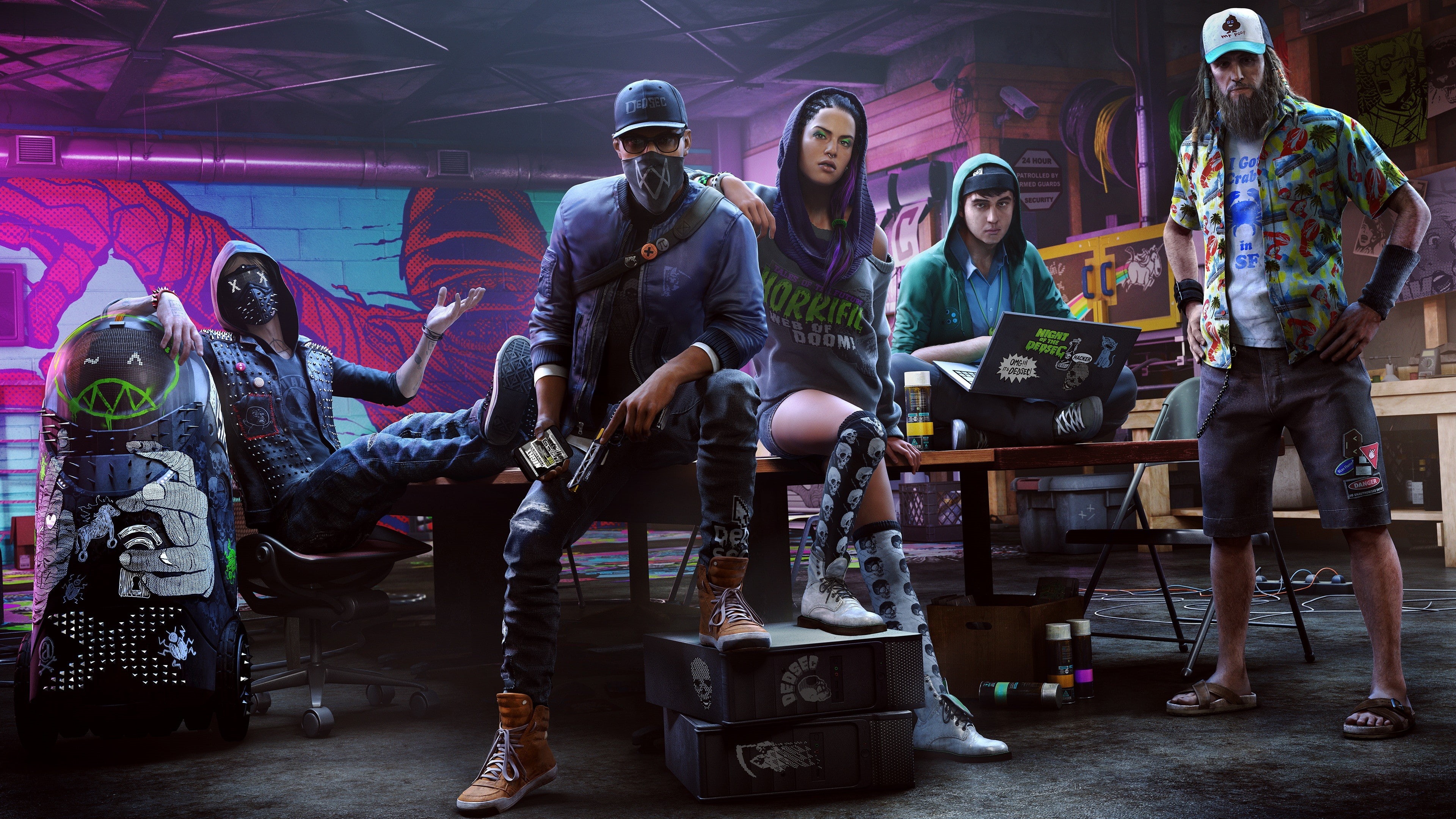 Watch_Dogs 2, video games, hacking, 4K, HD Wallpaper