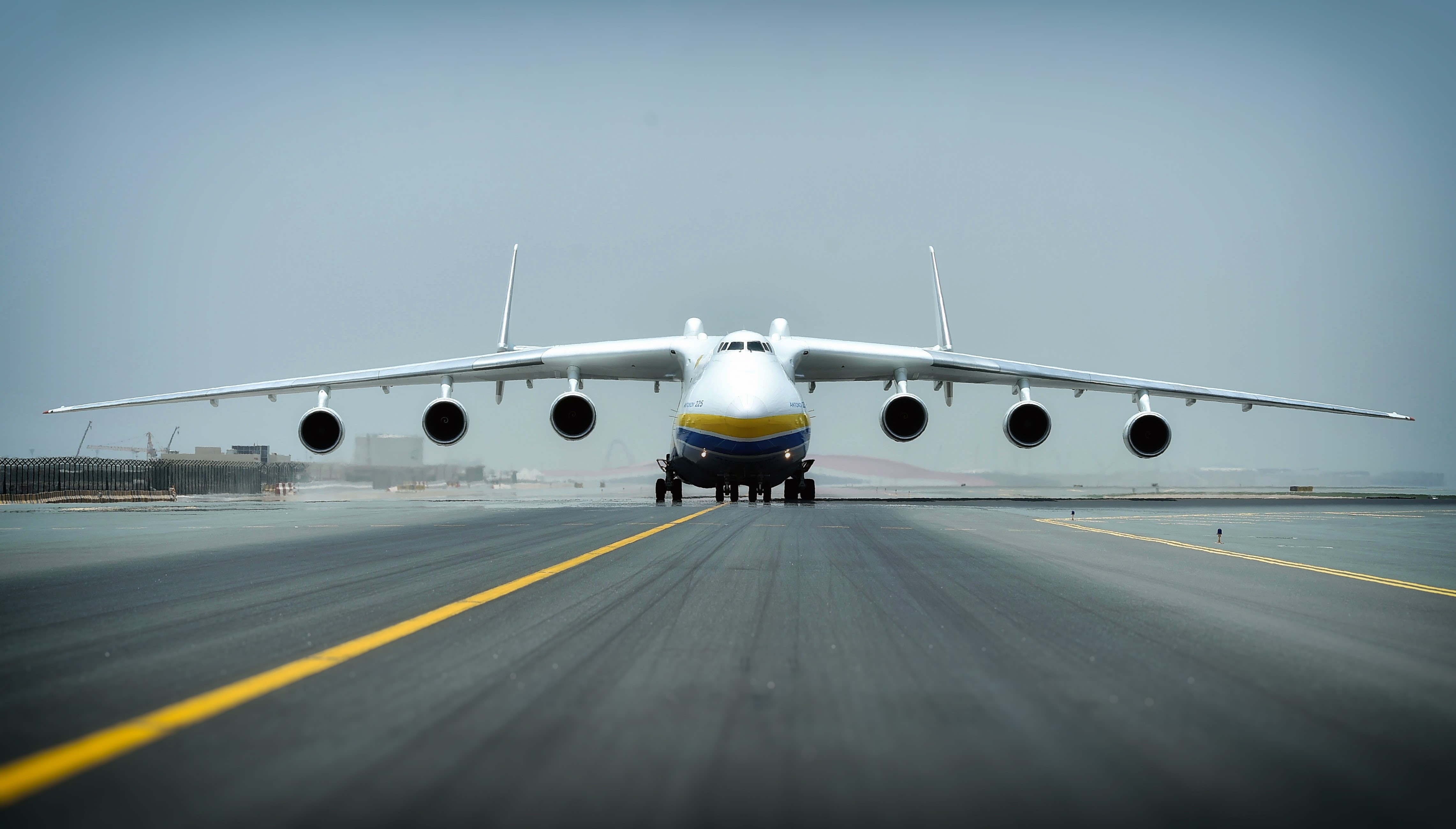 Strip, The biggest, Tolmachev, Soviet Transport Aircraft, Huge, Transport, Soviet Aircraft, Antonov, Cossack, The an-225, Mriya, Soviet Transport Jet Aircraft, HD Wallpaper