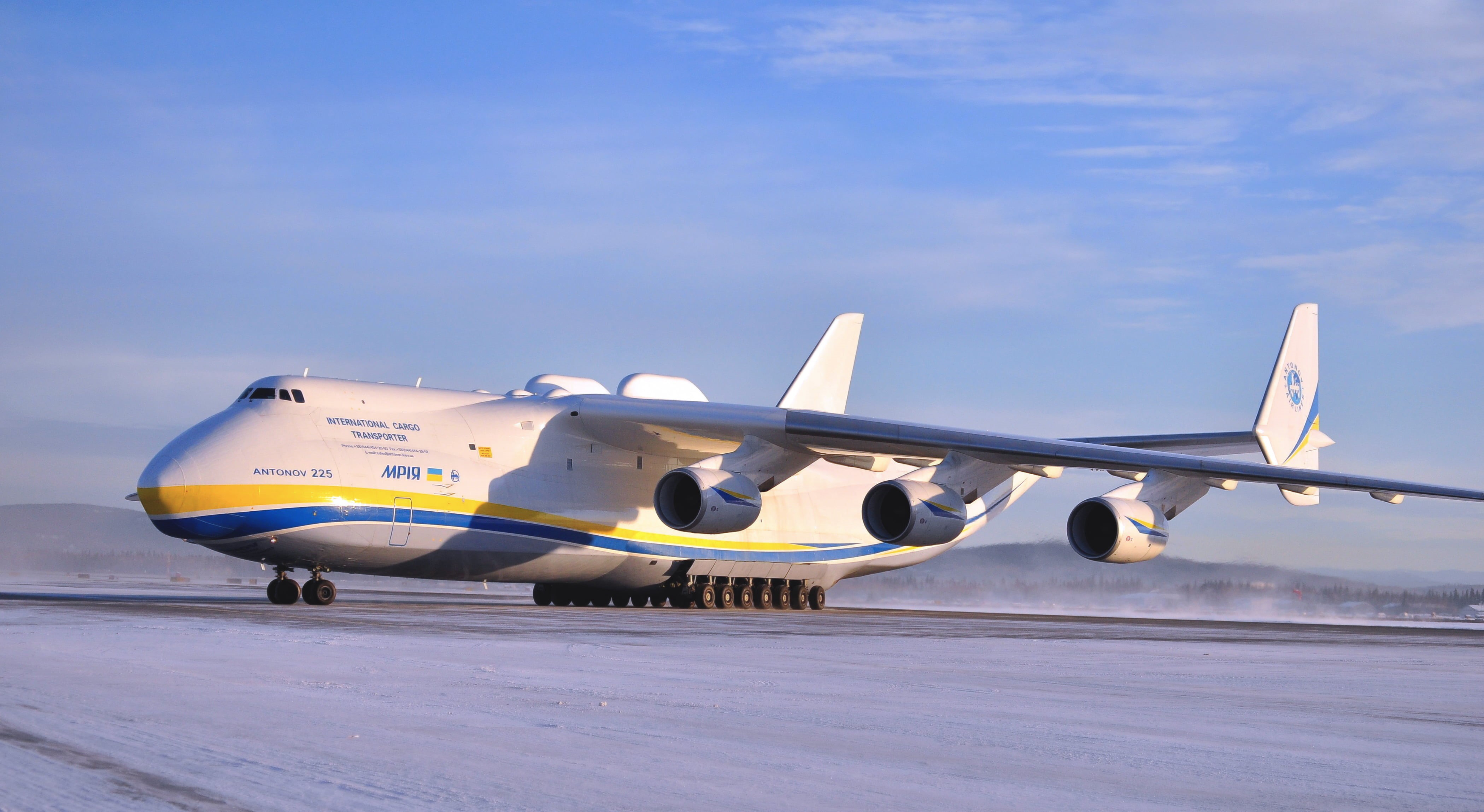 sky, on the move, outdoors, no people, motion, Antonov, Cargo, engine, travel, day, air, white, airplane, air force, airport, flying, passenger, mode of transportation, HD Wallpaper