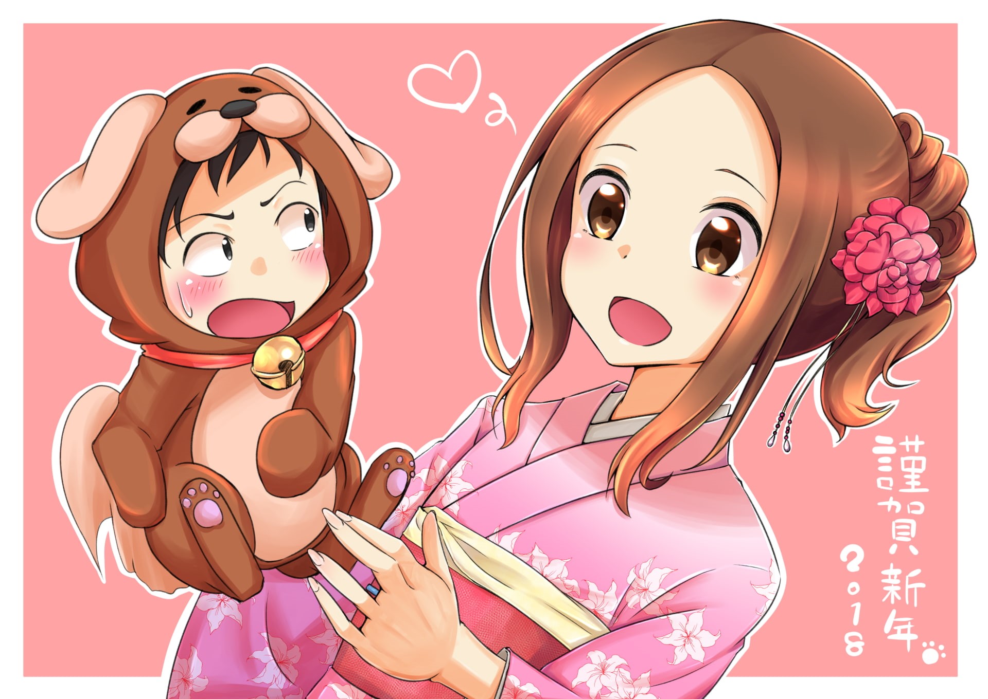 Anime, Karakai Jouzu no Takagi-san, 1080P, Takagi (Karakai Jouzu no Takagi-san), Nishikata (Karakai Jouzu no Takagi-san), HD Wallpaper
