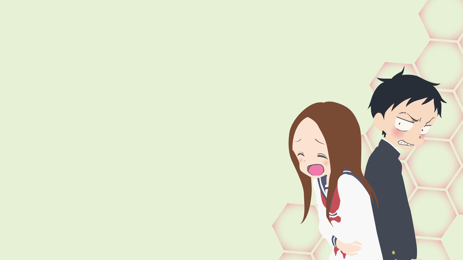 Takagi (Karakai Jouzu no Takagi-san), Karakai Jouzu no Takagi-san, Nishikata (Karakai Jouzu no Takagi-san), Anime, 1080P, HD Wallpaper