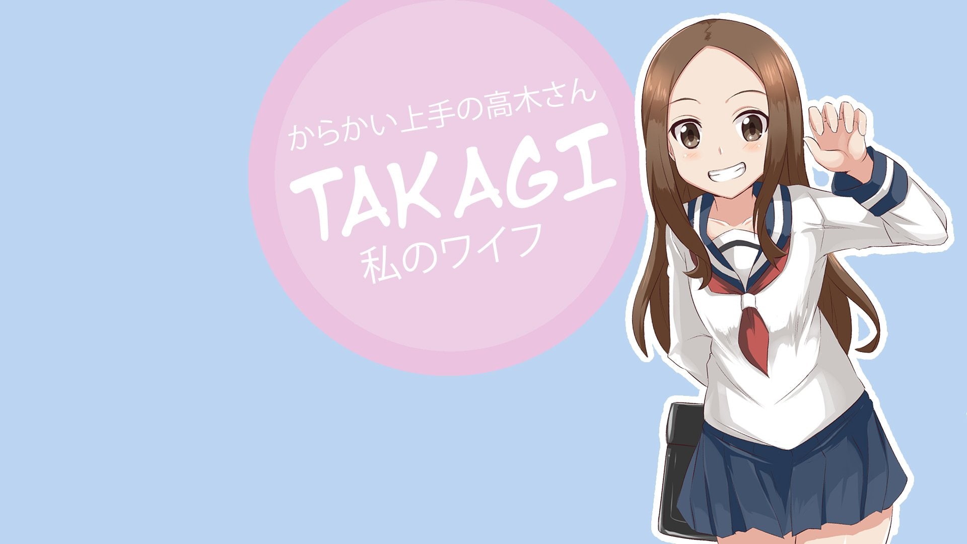 Takagi (Karakai Jouzu no Takagi-san), Karakai Jouzu no Takagi-san, Anime, 1080P, HD Wallpaper