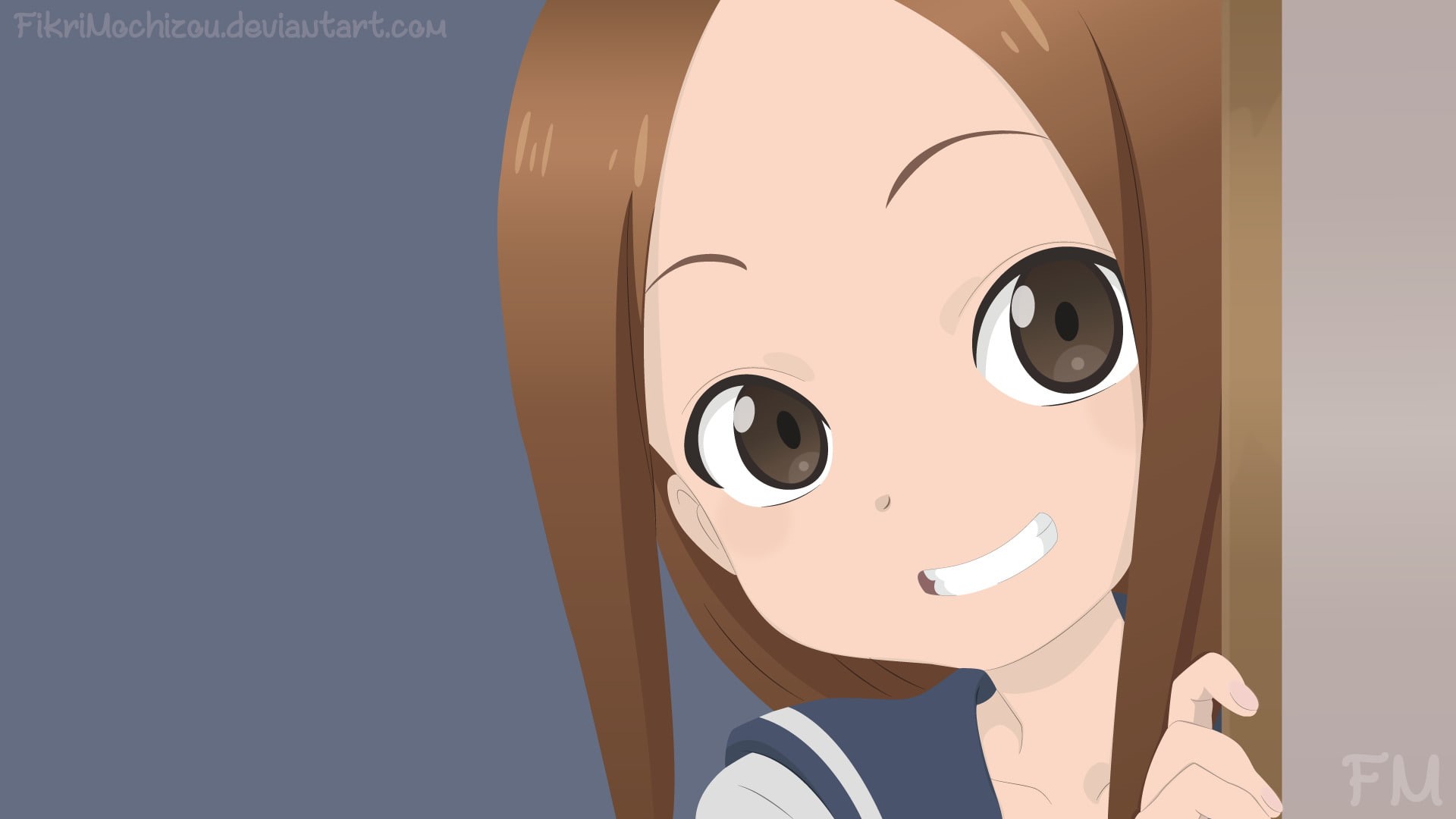 1080P, Karakai Jouzu no Takagi-san, Anime, Takagi (Karakai Jouzu no Takagi-san), HD Wallpaper