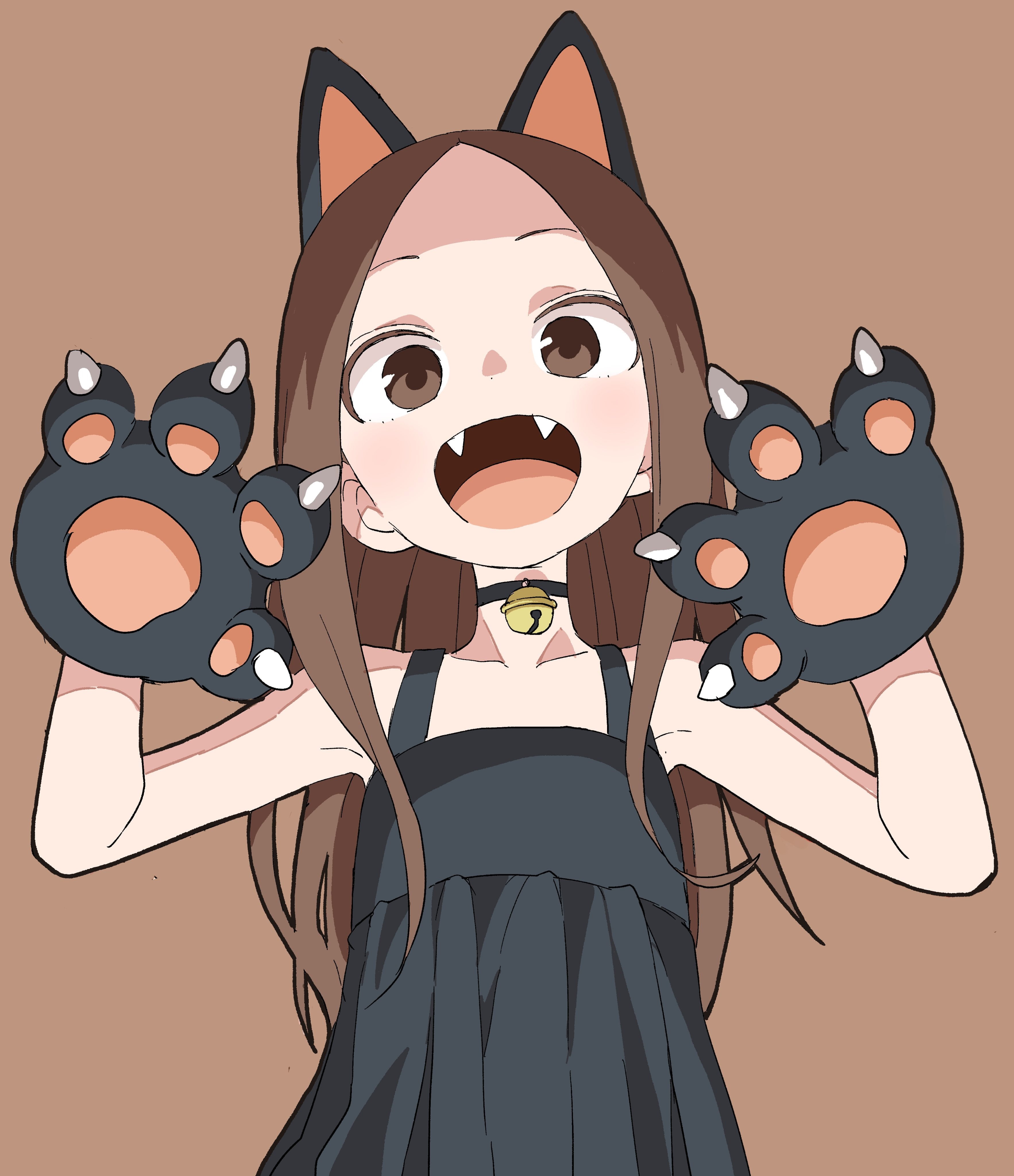 Souichirou Yamamoto, 4K, Karakai Jouzu no Takagi-san, Takagi-san, Phone HD Wallpaper