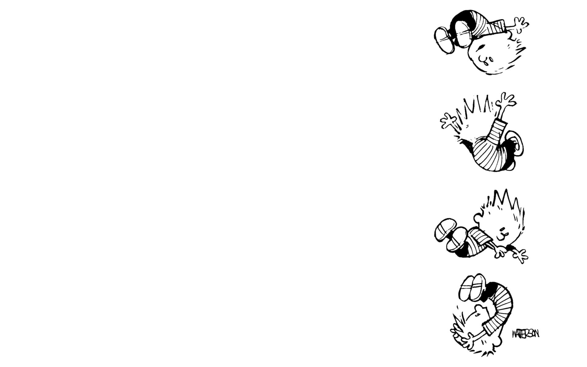 comics, Bill Watterson, 1080P, Calvin and Hobbes, HD Wallpaper