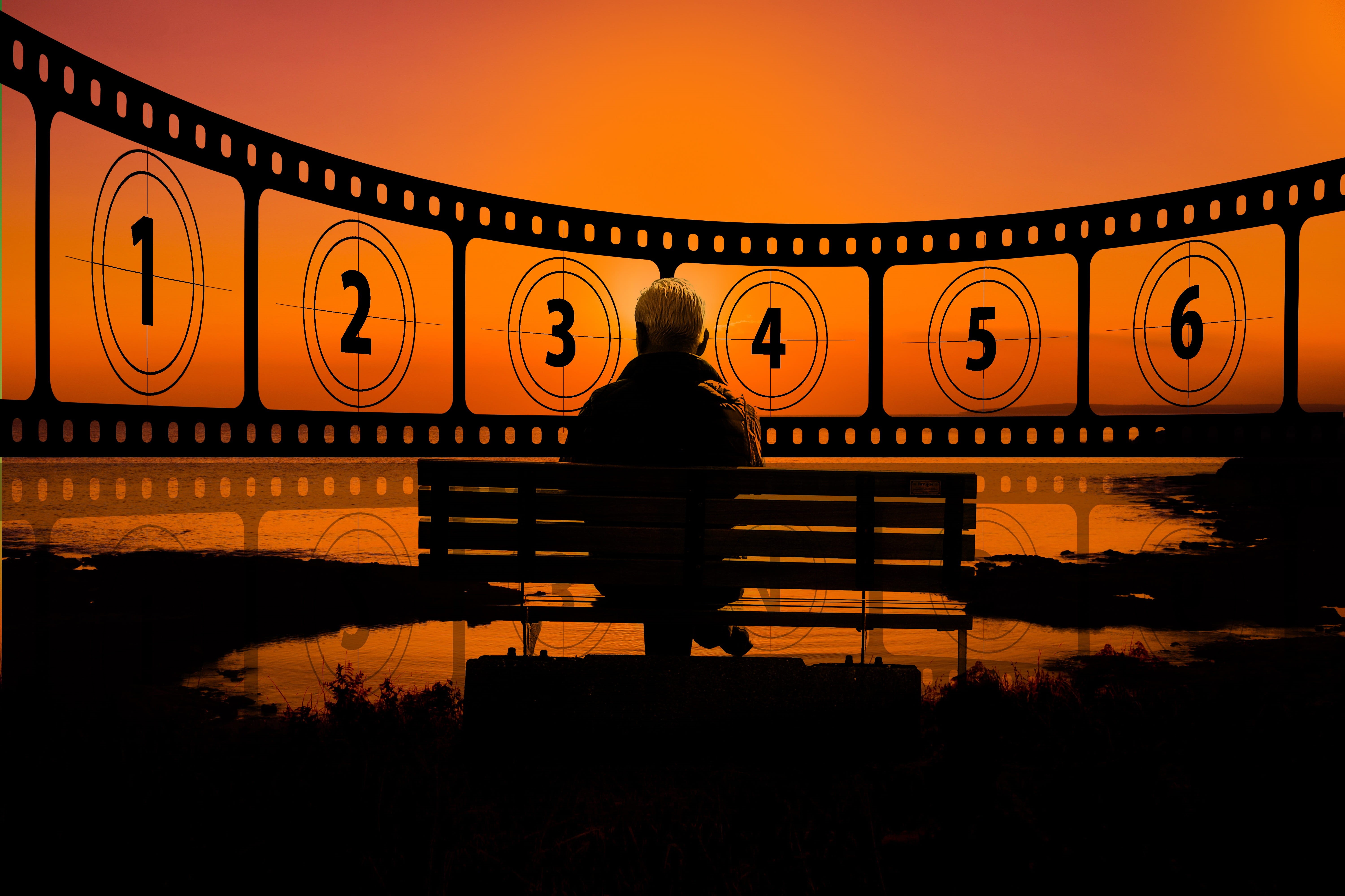 illuminated, negative, sunset, connection, analog, bridge, water, demonstration, transportation, built structure, film, yellow, leisure activity, black, HD Wallpaper