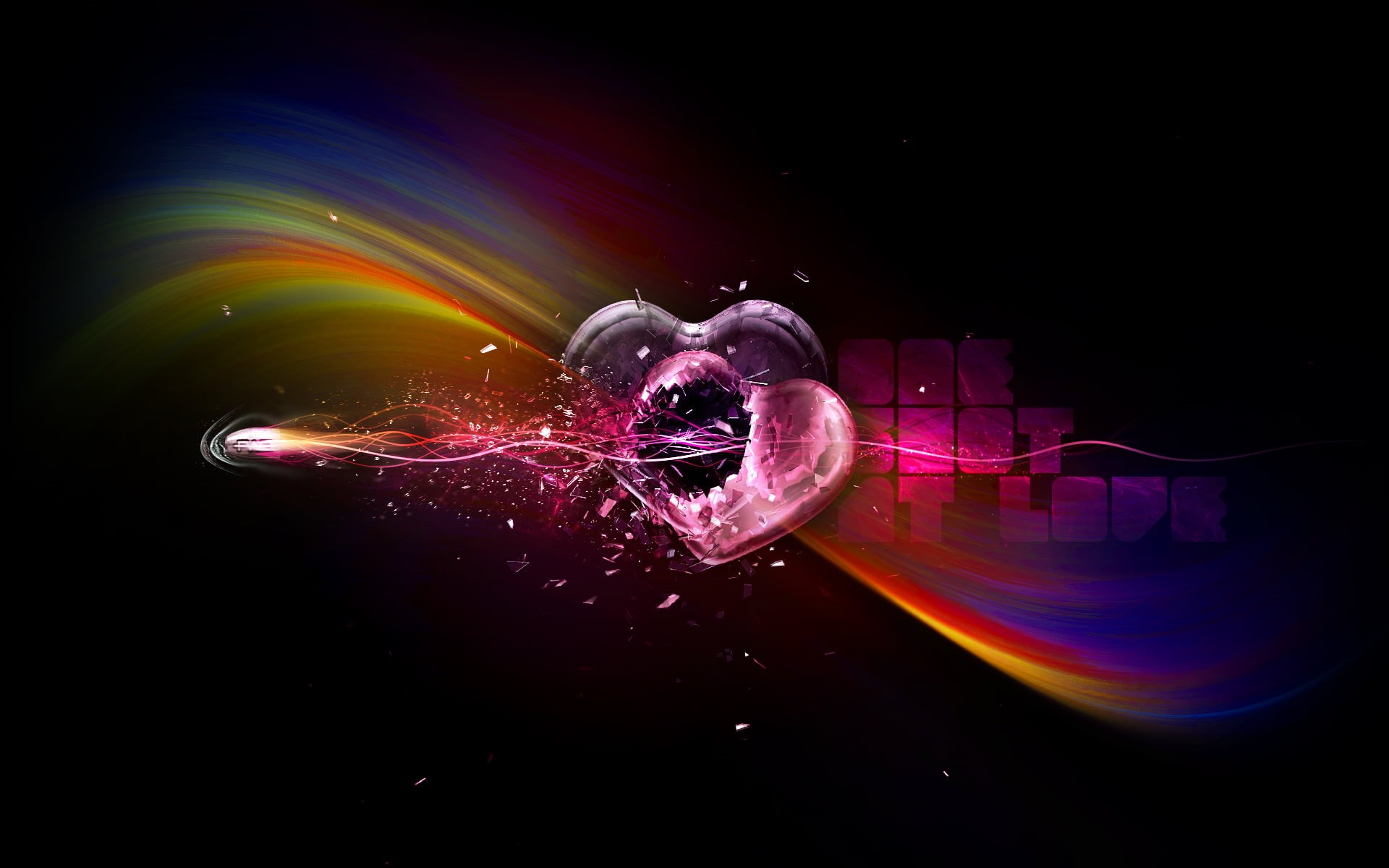 1080P, swirl, rainbow, photographic Effects, backdrop, night, positive emotion, blue, design, nature, science, astronomy, vibrant Color, space, HD Wallpaper