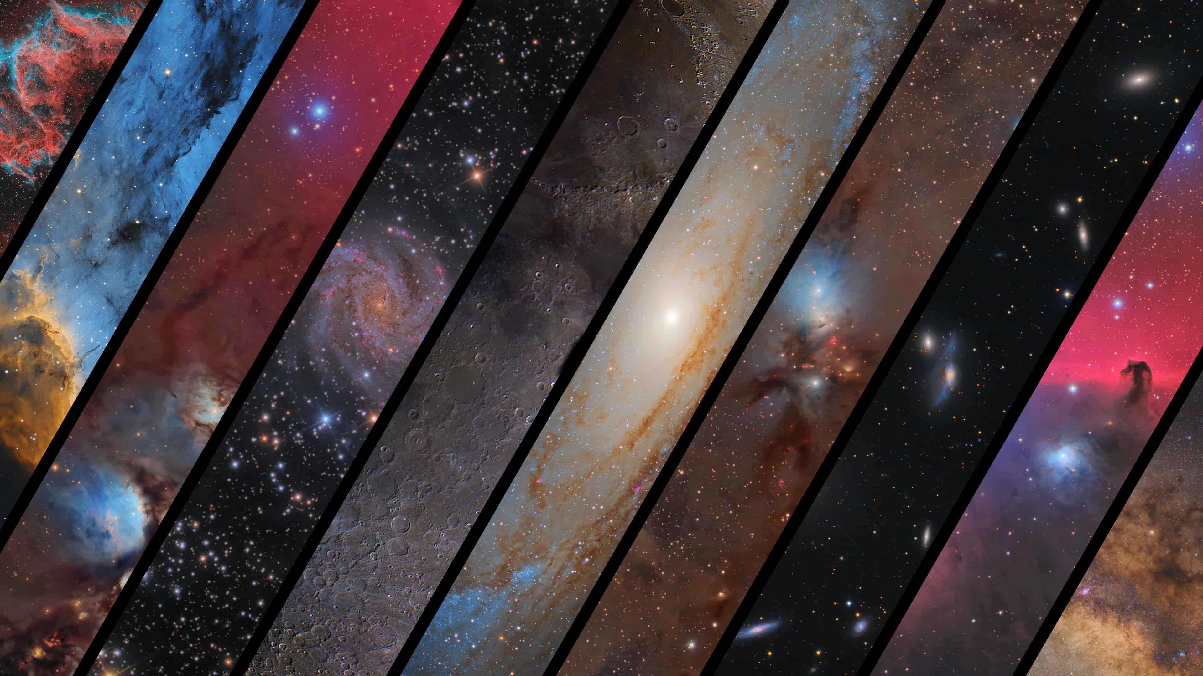 wood - material, close-up, multi colored, side by side, streaky, milky way, stripe, 4K, backgrounds, high angle view, large group of objects, still life, HD Wallpaper