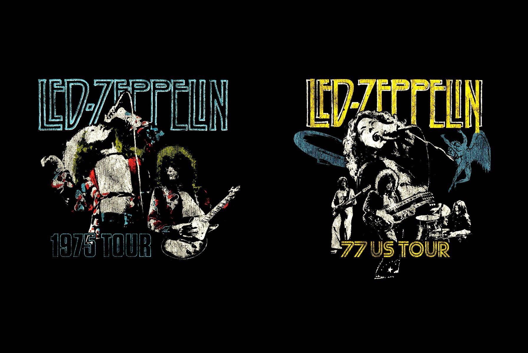 rock, classic, hard, 720P, blues, zeppelin, led, HD Wallpaper