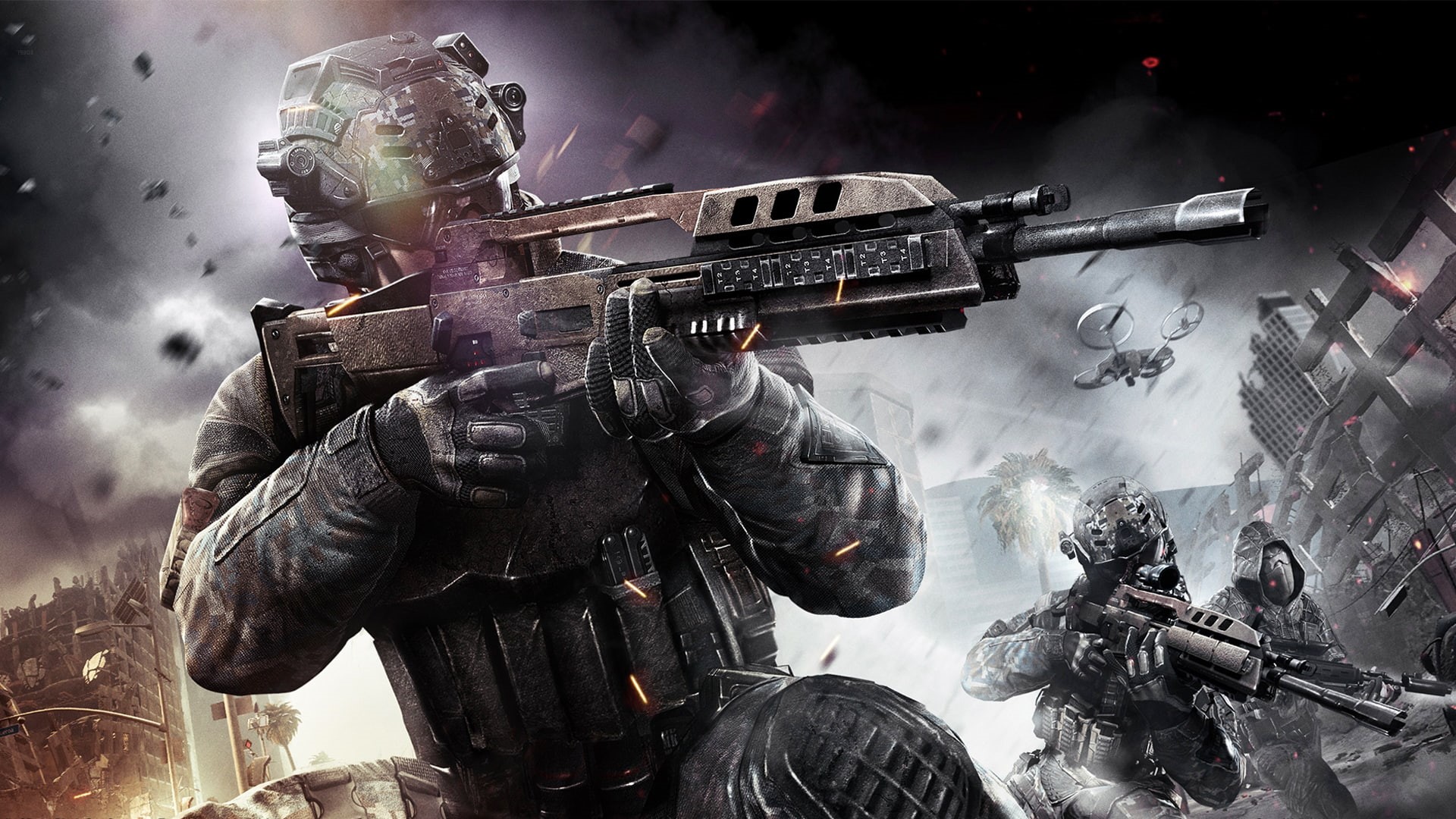 1080P, ops, video, reach, duty, halo, call, game, black, application, HD Wallpaper