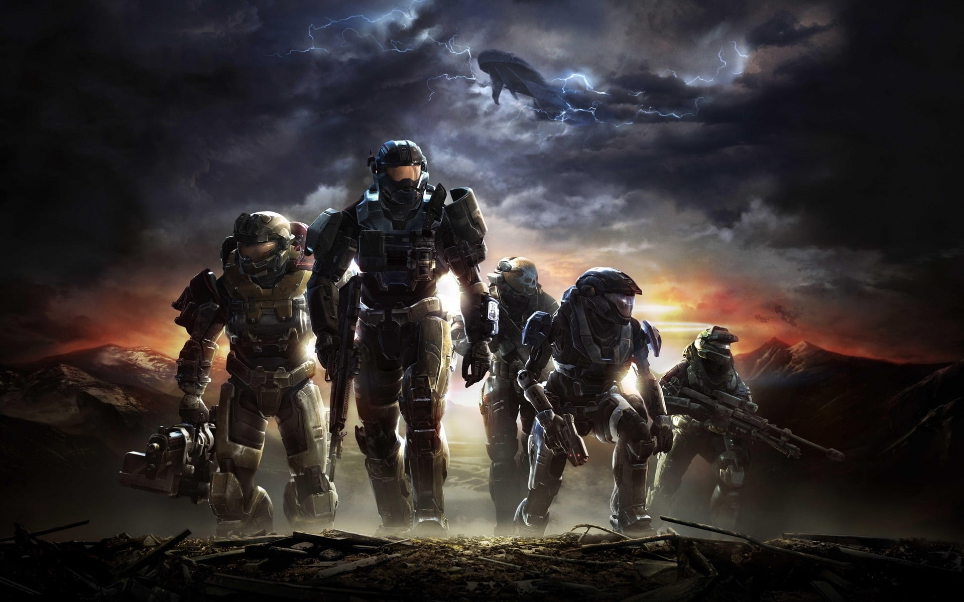 halo, reach, games, video, shooter, 1080P, HD Wallpaper