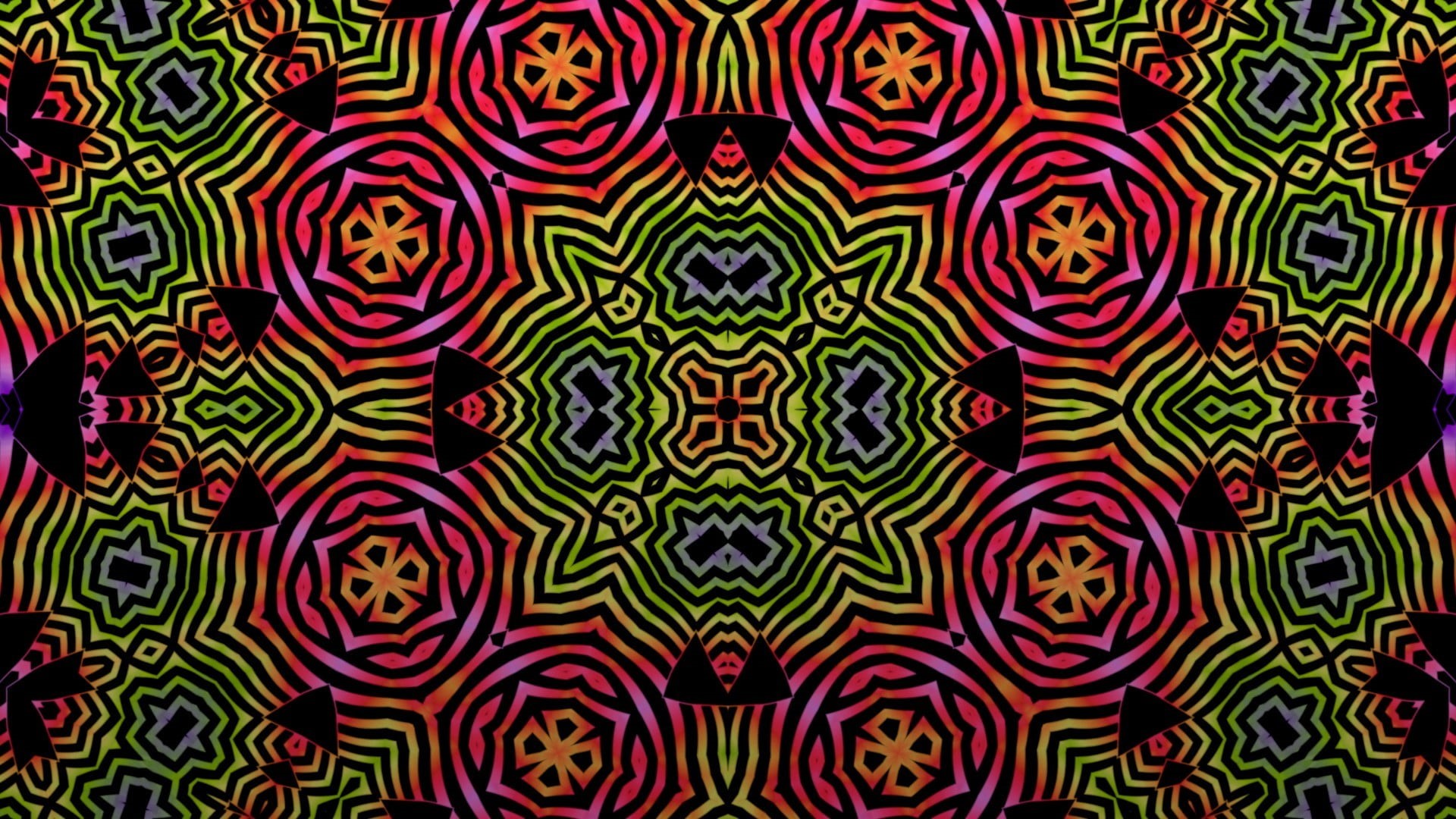 ornate, indoors, multi colored, studio shot, full frame, shape, image, 1080P, psychedelic, creativity, variation, floral pattern, repetition, close-up, HD Wallpaper