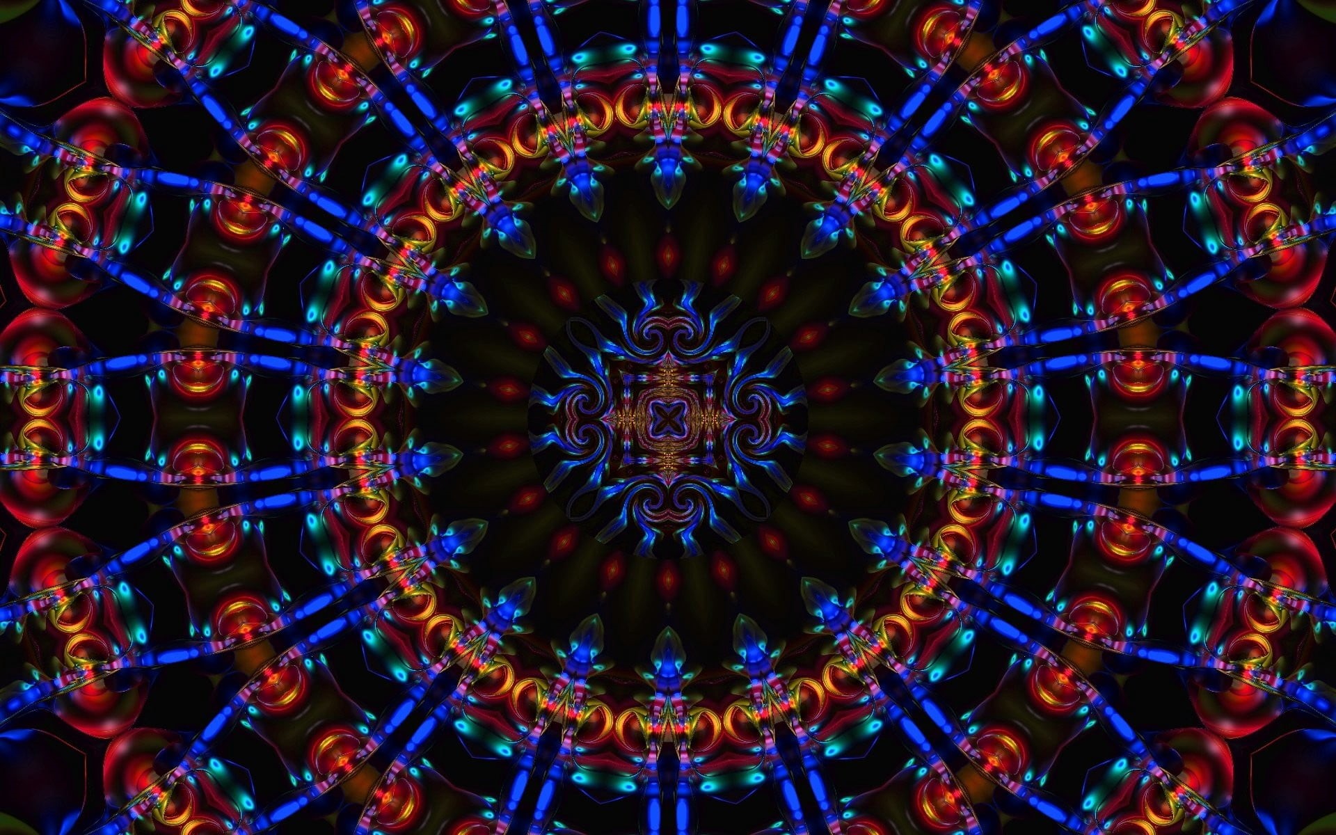 illuminated, geometric Shape, luxury, decoration, shape, backgrounds, light - Natural Phenomenon, kaleidoscope, pattern, wealth, low angle view, lighting equipment, HD Wallpaper