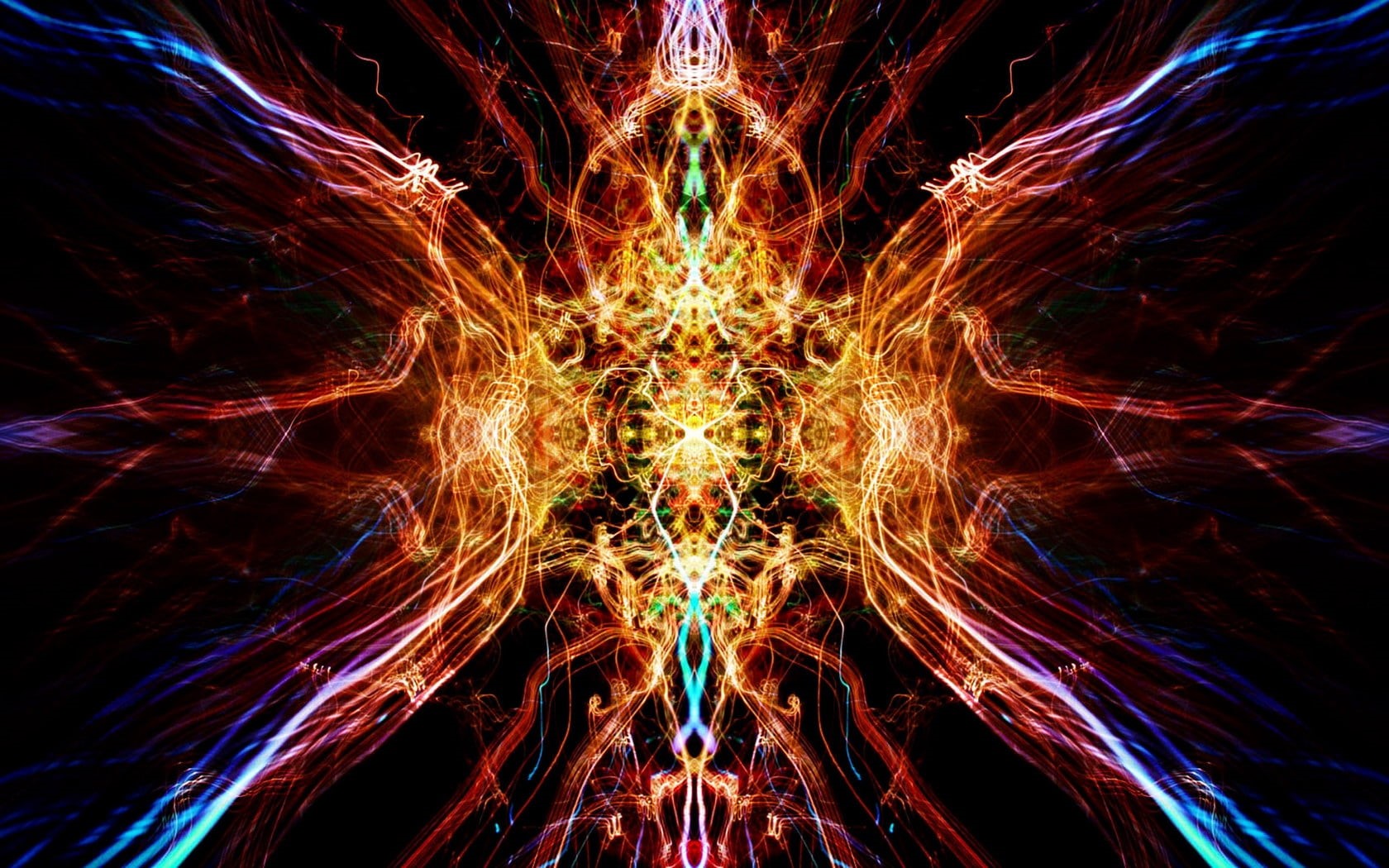 light - Natural Phenomenon, multicolored, futuristic, dark, colors, motion, computer Graphic, fantasy, illuminated, pattern, shiny, decoration, electric light, HD Wallpaper