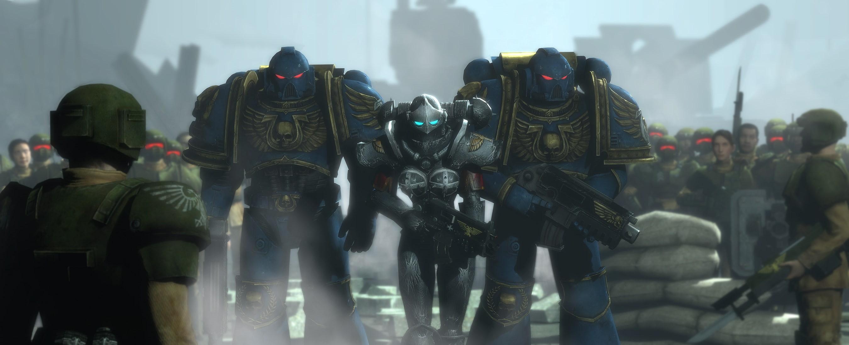 2K, trio, Space Marine, Warhammer 40,000, HD Wallpaper