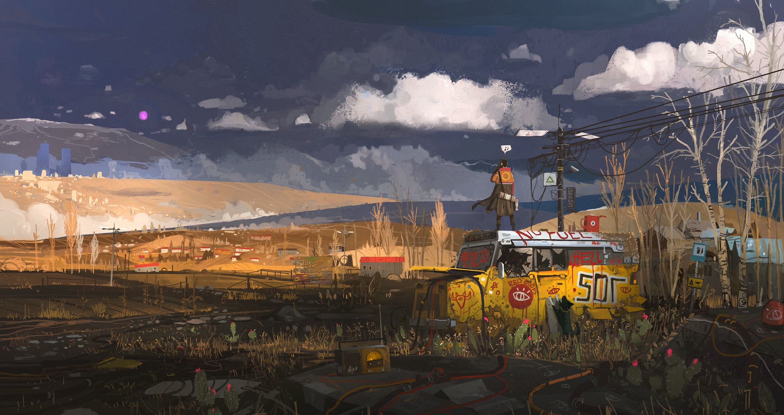 illustration, concept art, digital art, Ismail Inceoglu, 1080P, HD Wallpaper