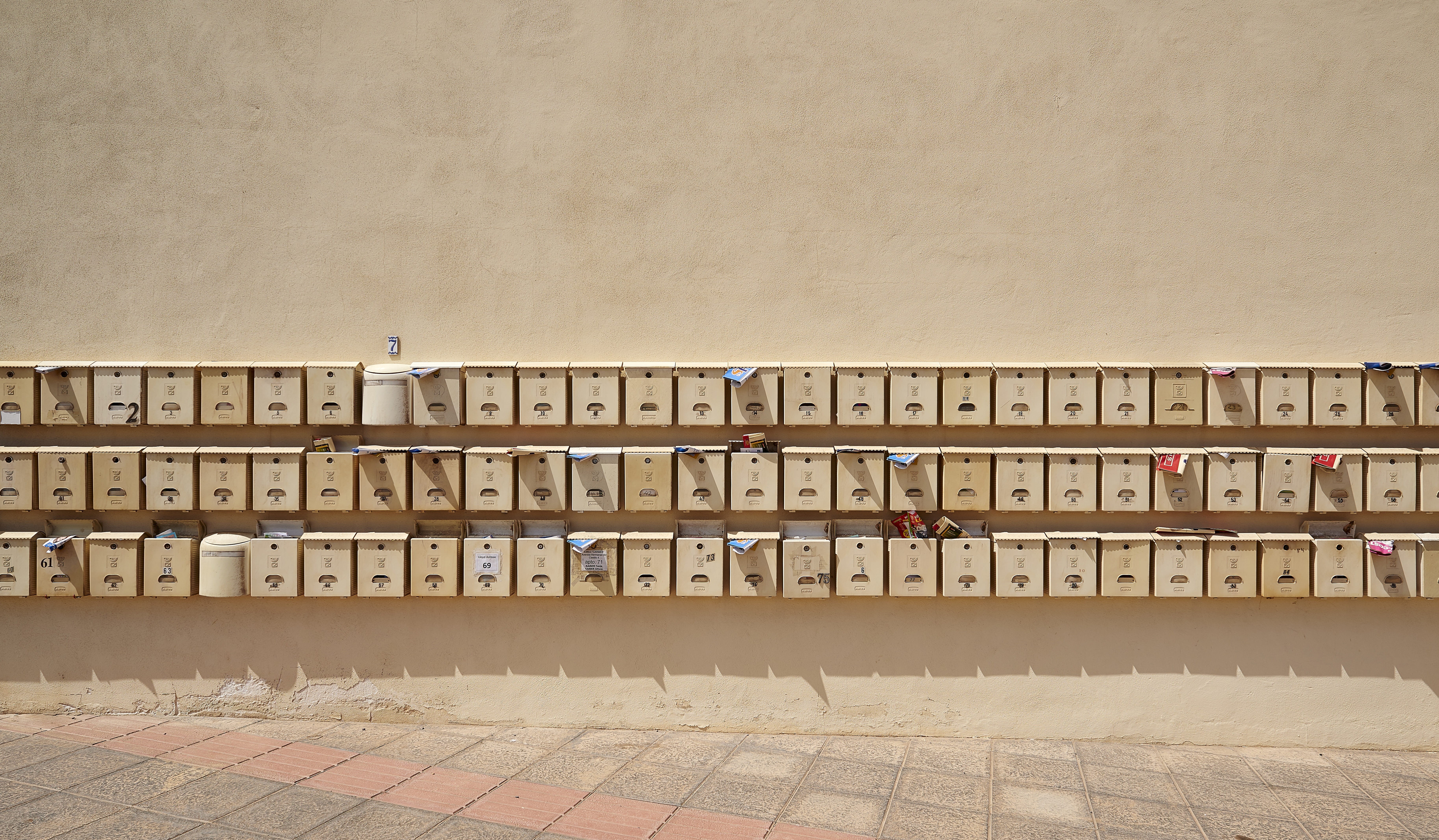 wooden box, wall - building feature, brown, piled, communication, large group of objects, control, in a row, post, tenement house, letter, indoors, arrangement, HD Wallpaper