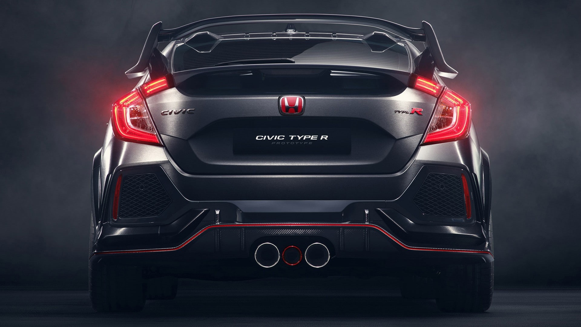 car, honda civic type r, 1080P, Honda, HD Wallpaper