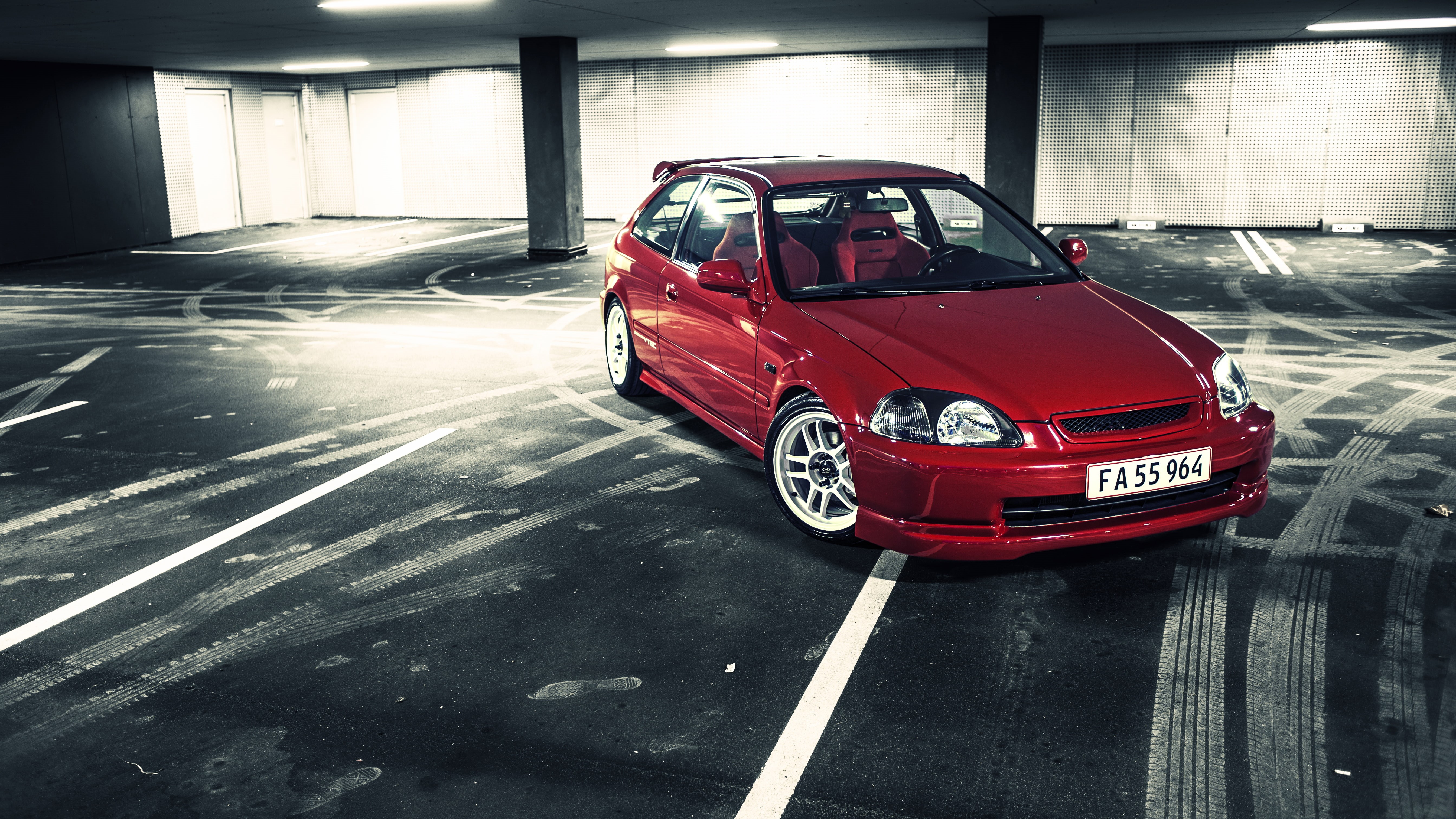 Honda, VTEC, 5K, civic, HD Wallpaper