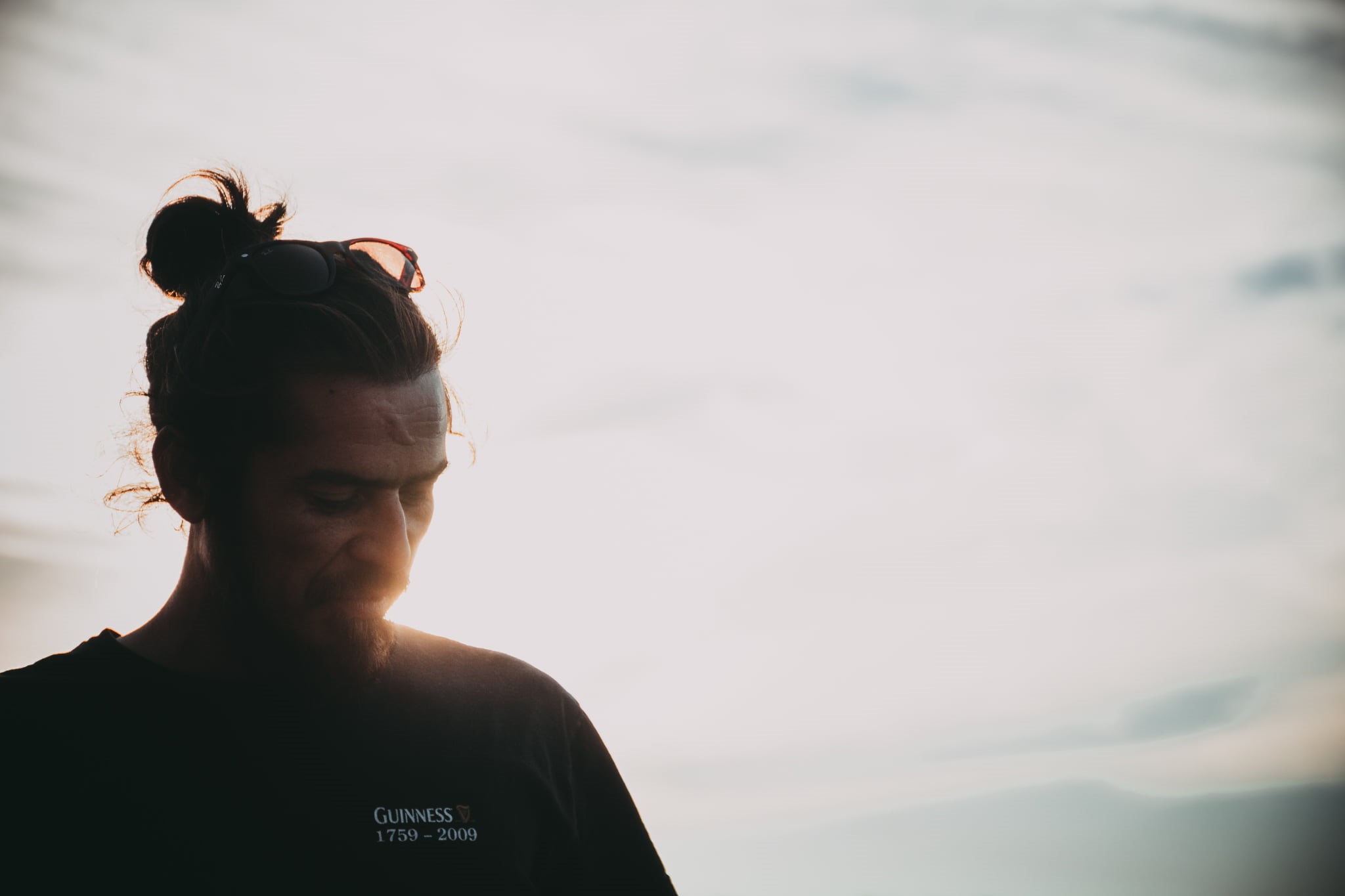 adult, lifestyles, day, hairstyle, profile view, looking away, looking, portrait, contemplation, focus on foreground, sky, front view, nature, outdoors, HD Wallpaper