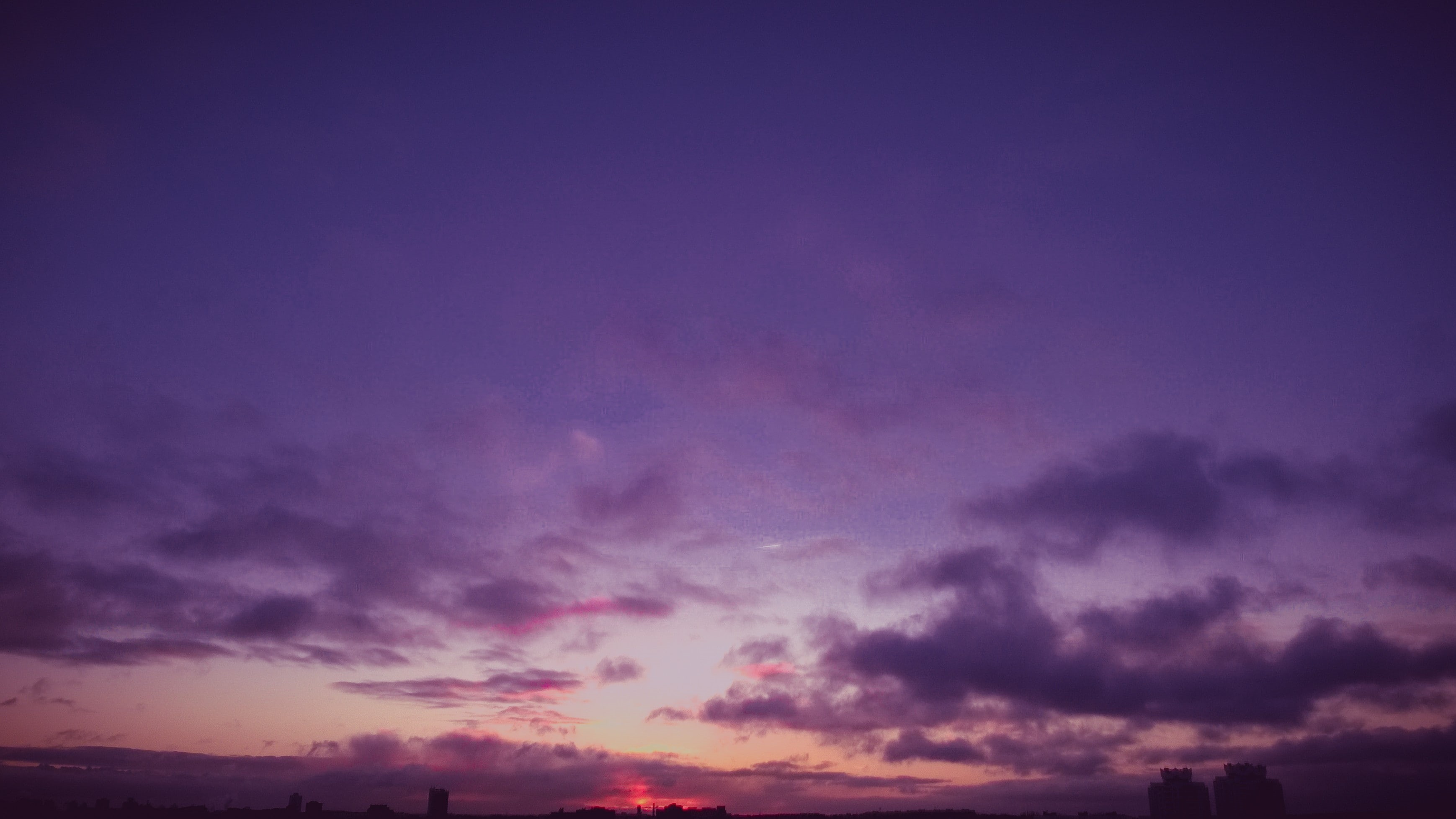 beauty in nature, nature, scenics - nature, cloudscape, dramatic sky, tranquil scene, meteorology, idyllic, environment, sunset, 2K, Minsk, cloud - sky, HD Wallpaper