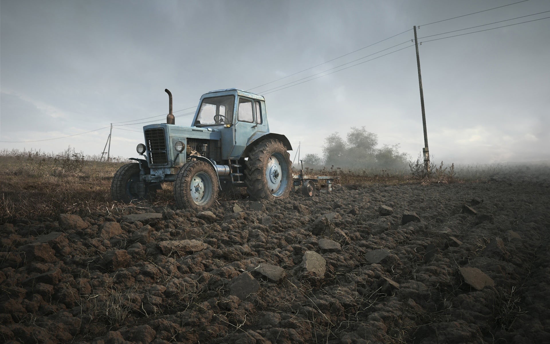 Belarus, tractor, 1080P, HD Wallpaper