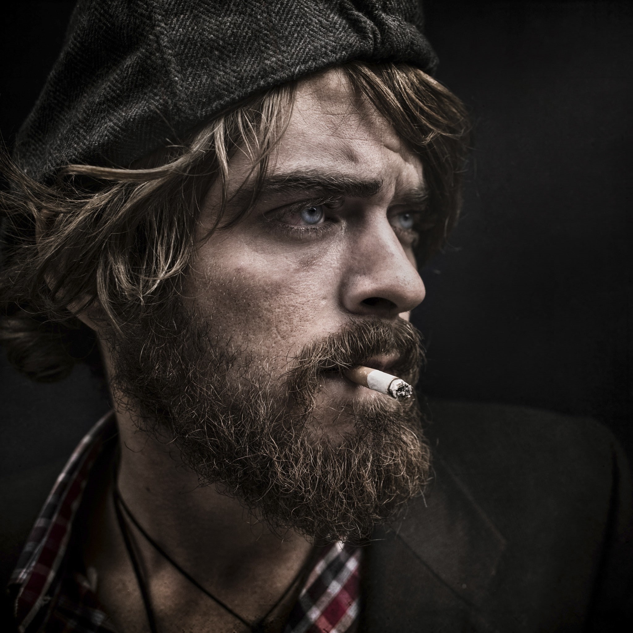 smoking, men, cigarettes, 1080P, Phone HD Wallpaper