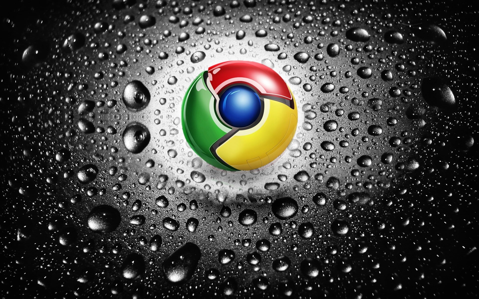1080P, Chrome, Google, Logo, HD Wallpaper