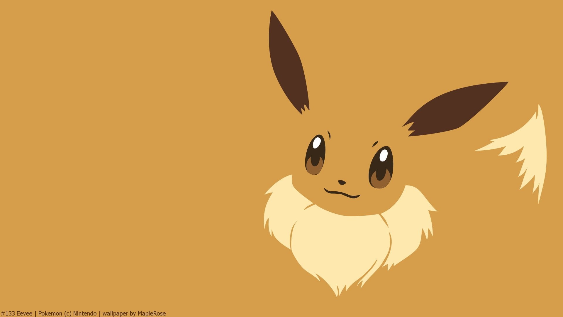 1080P, Eevee (Pokémon), Pokémon, Eeveelutions, HD Wallpaper