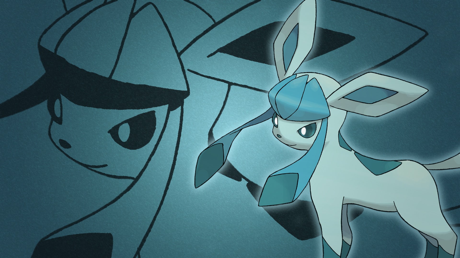 Pokémon, 1080P, Eeveelutions, Glaceon (Pokémon), HD Wallpaper
