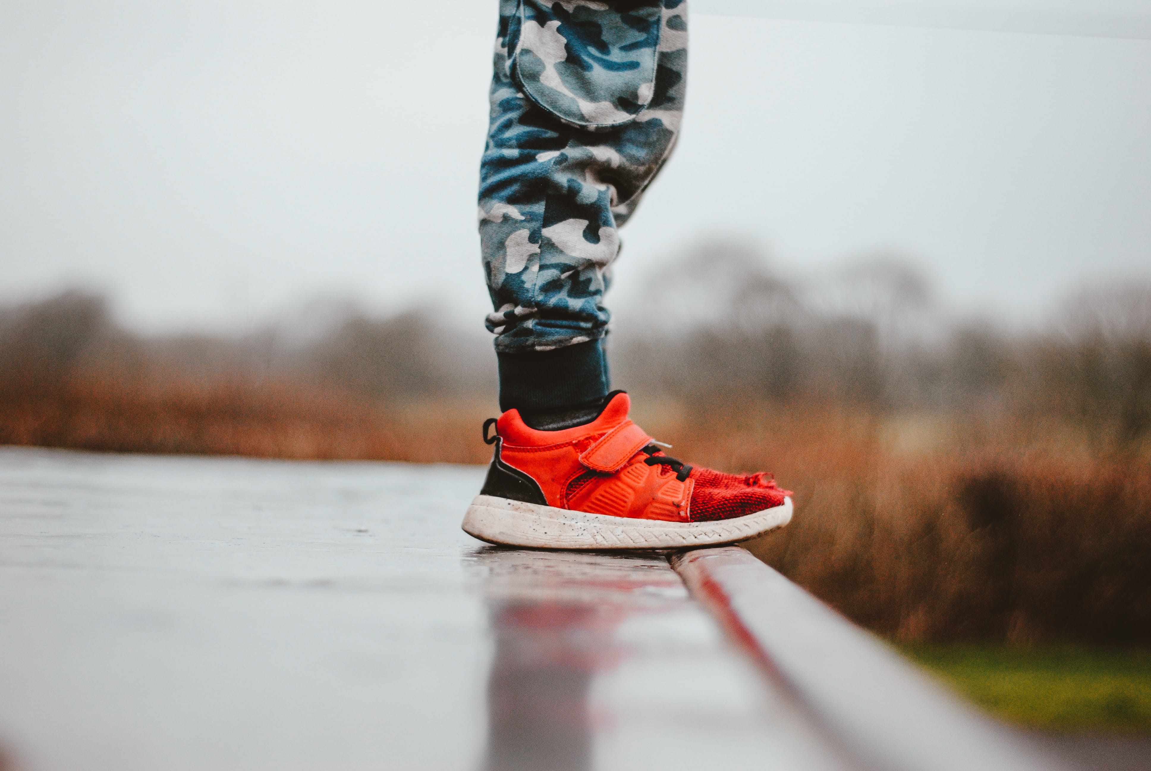 human body part, running shoe, military, limb, military uniform, sport, one person, fashion, 4K, shoes, outdoors, human leg, sneaker, red, sneakers, person, HD Wallpaper