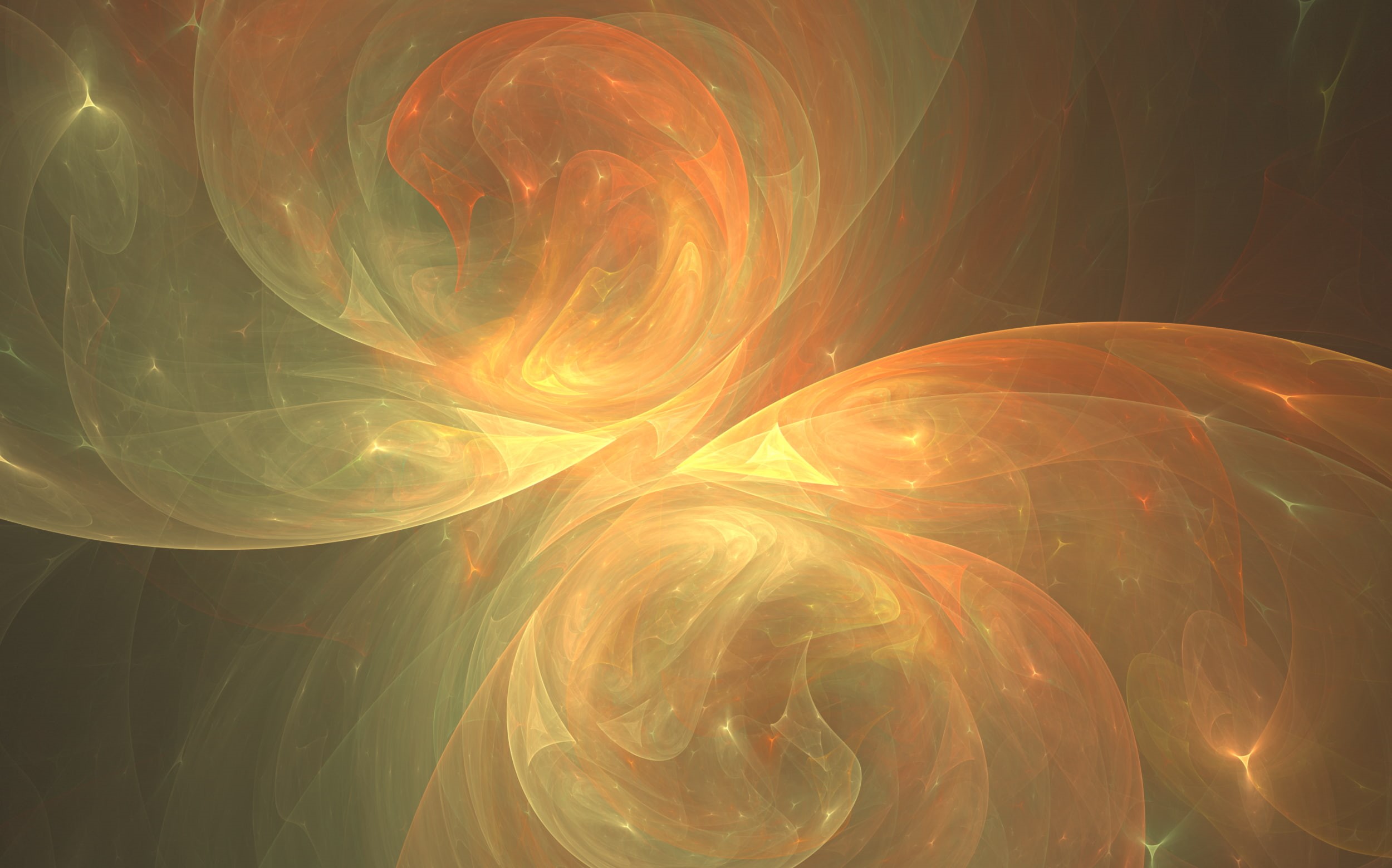 multi colored, backgrounds, glass - material, pattern, orange color, 1080P, transparent, design, 3D fractal, circle, swirl, digital composite, shape, abstract, HD Wallpaper