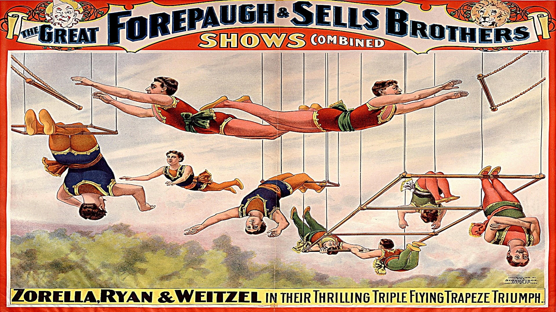 1080P, circus, poster, vintage, HD Wallpaper