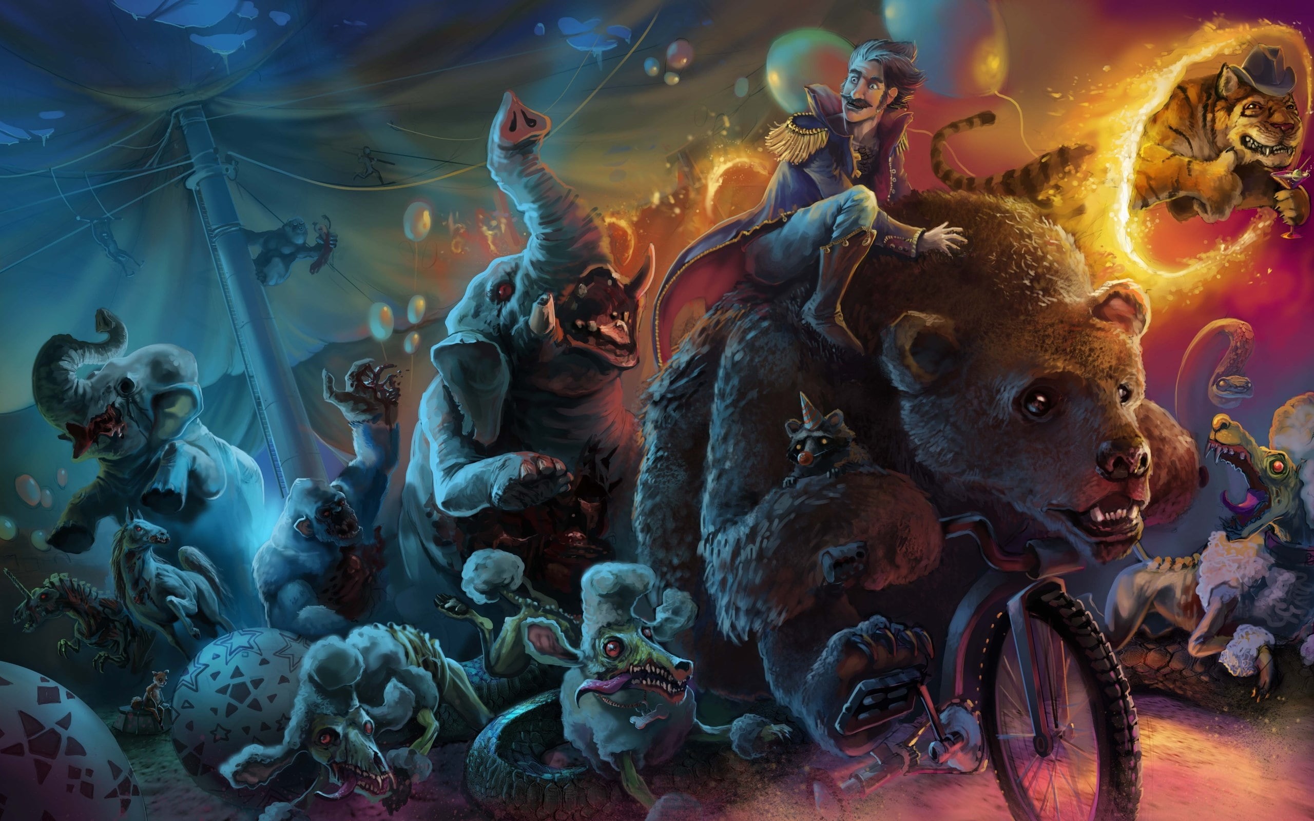 circus, 2K, HD Wallpaper