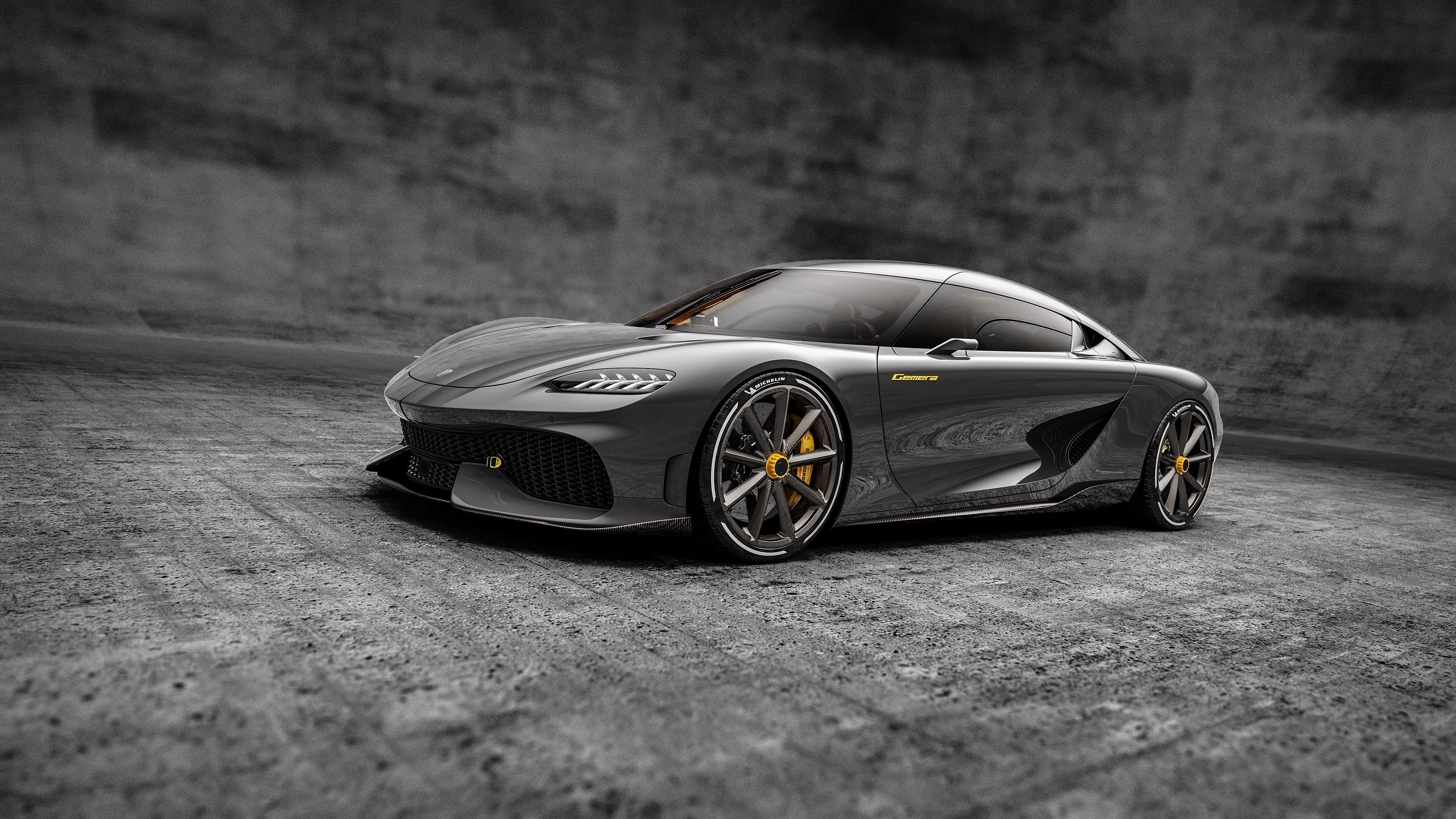 4K, car, supercars, Koenigsegg Gemera, vehicle, HD Wallpaper