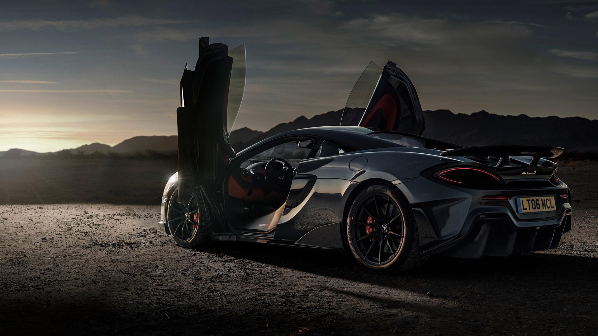 McLaren, Car, Black Car, Supercar, McLaren 600LT, Sport Car, 1080P, HD Wallpaper
