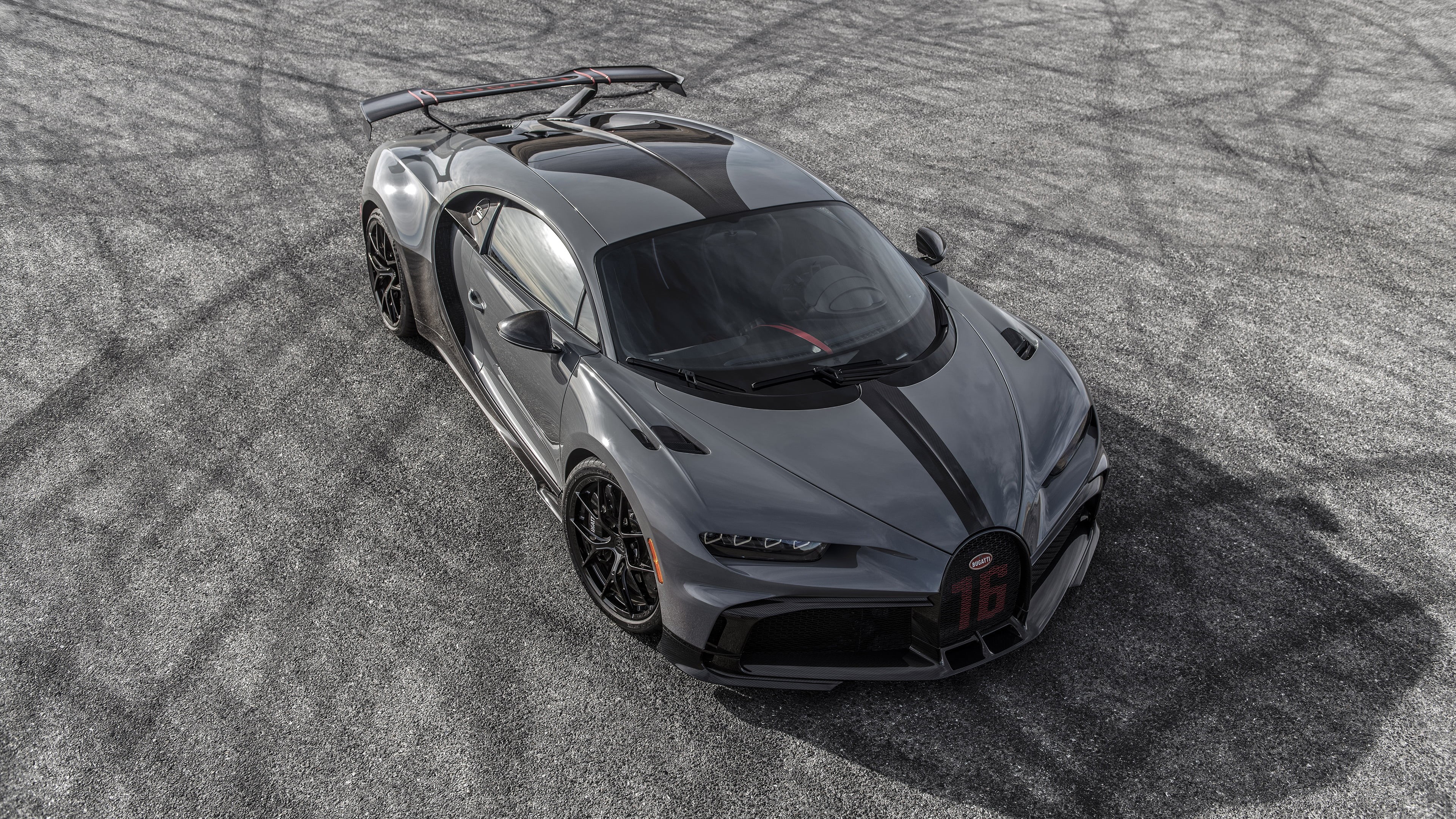 4K, grey cars, car, vehicle, Bugatti Chiron Pur Sport, supercars, Bugatti, Bugatti Chiron, HD Wallpaper