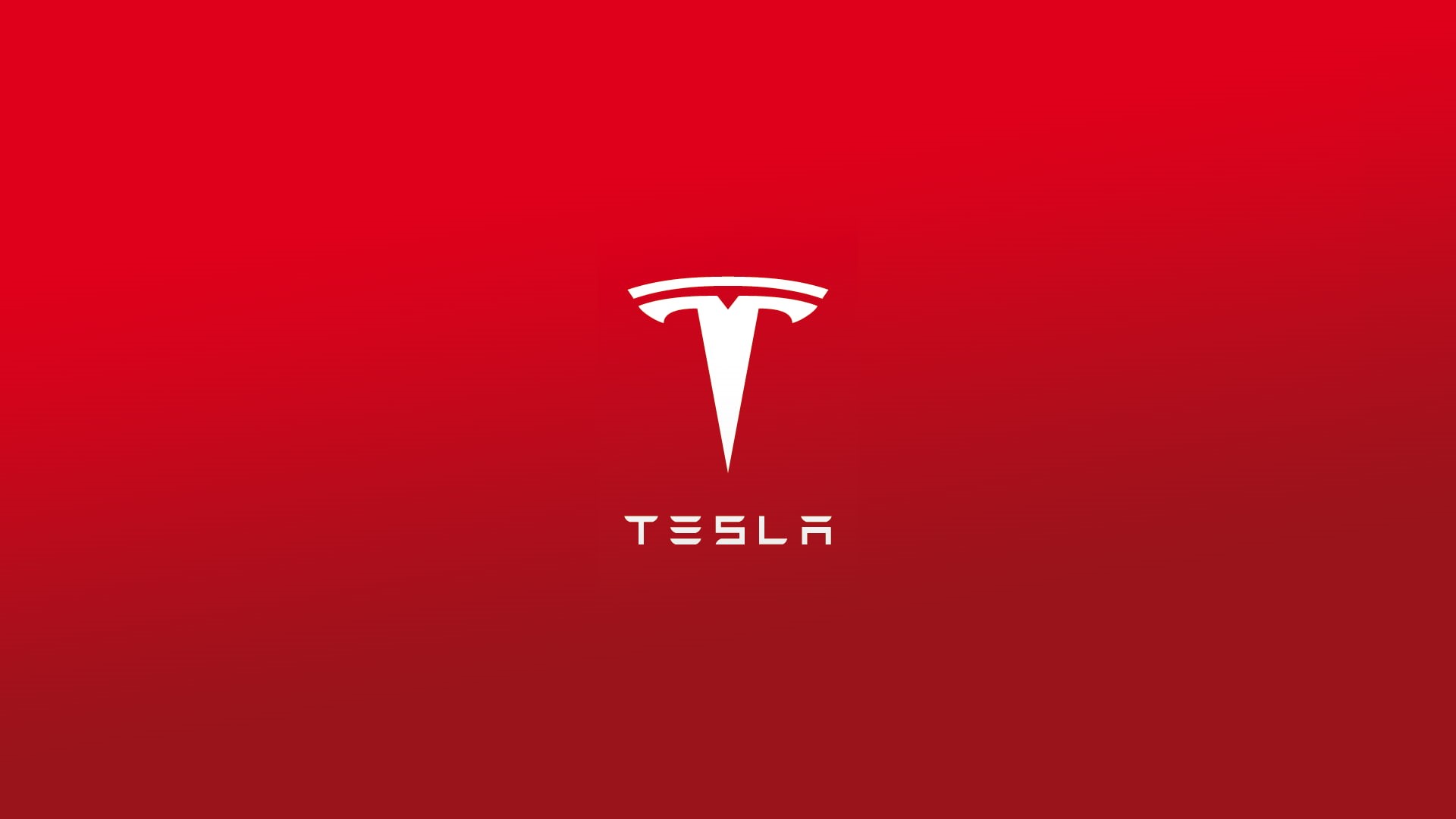 symbol, directional sign, indoors, creativity, wall - building feature, logo, red background, Tesla Motors, no people, red, studio shot, guidance, communication, HD Wallpaper