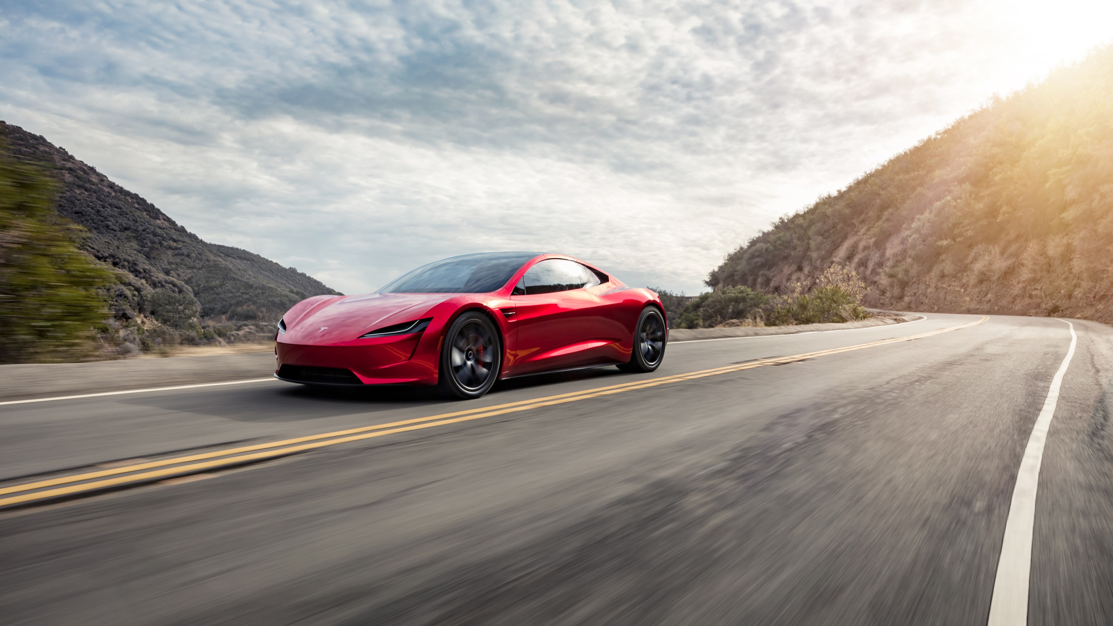 Tesla, Roadster, 4K, HD Wallpaper