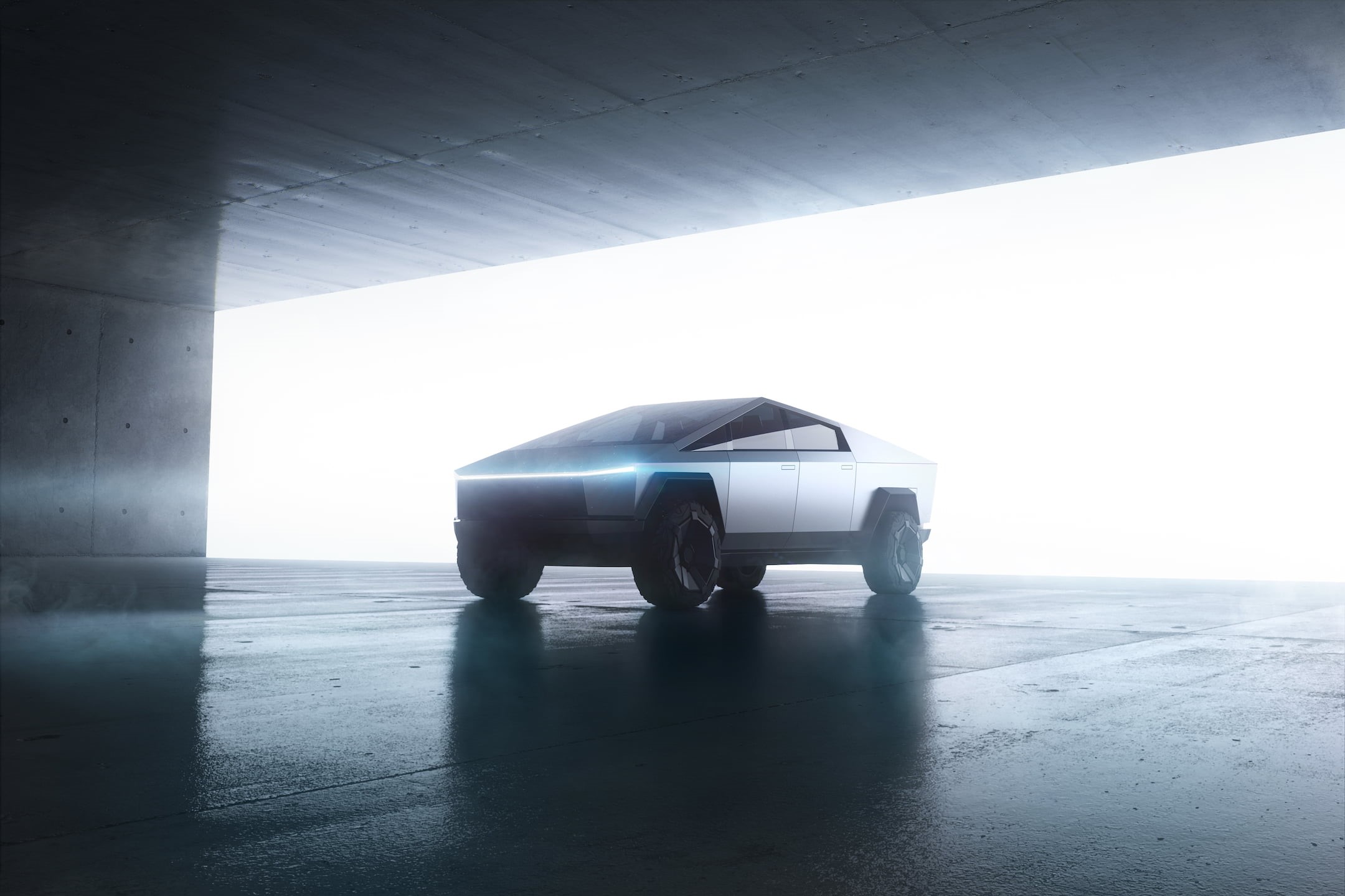 Tesla Cybertruck, 1080P, Tesla Motors, HD Wallpaper