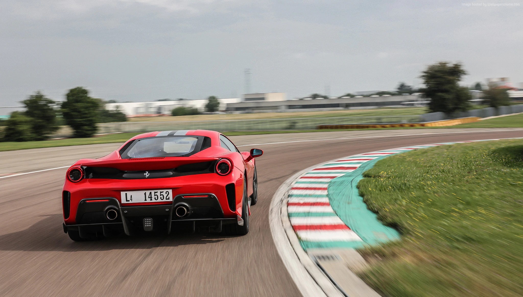 1080P, supercar, 2019 Cars, Ferrari 488 Pista, HD Wallpaper