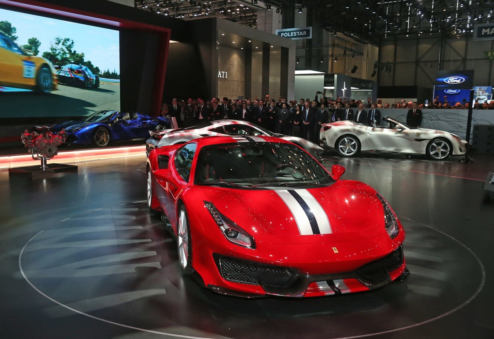 pista, 488, 720P, ferrari, HD Wallpaper