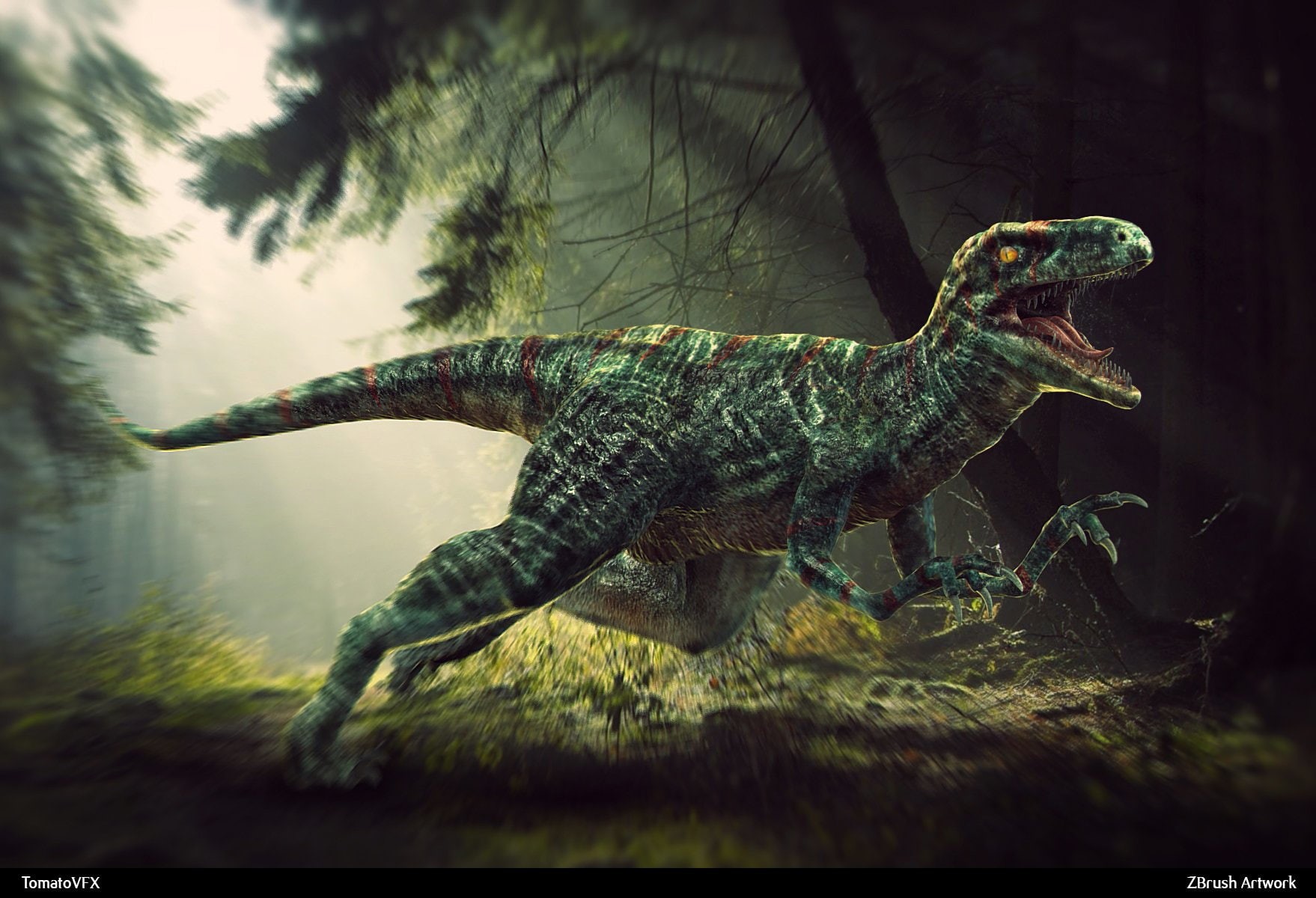 720P, Velociraptor, Animal, Dinosaur, HD Wallpaper