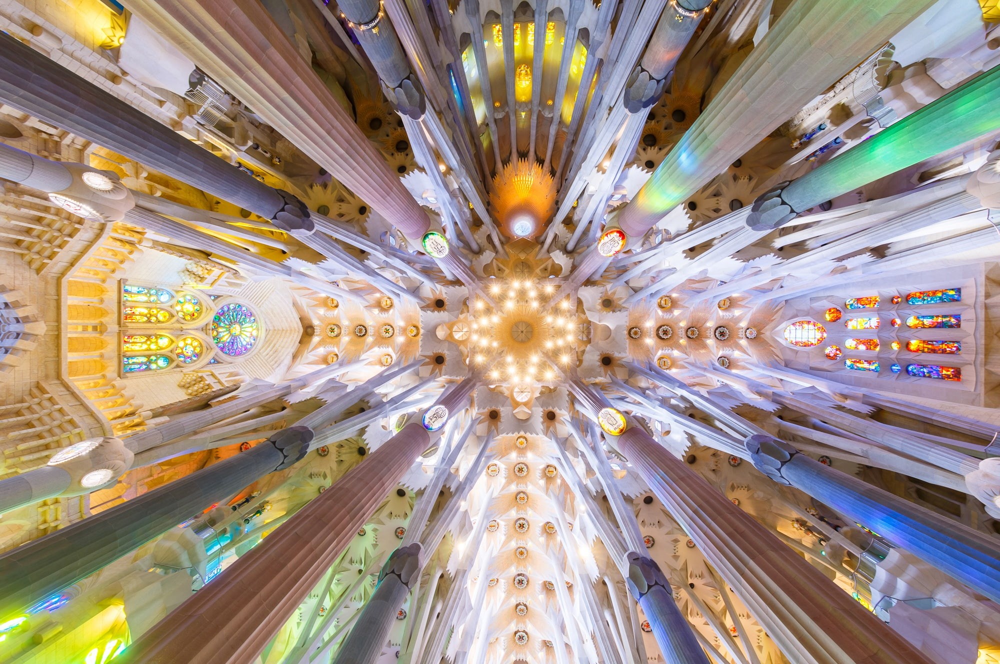 1080P, Spain, The Sagrada Familia, Barcelona, HD Wallpaper