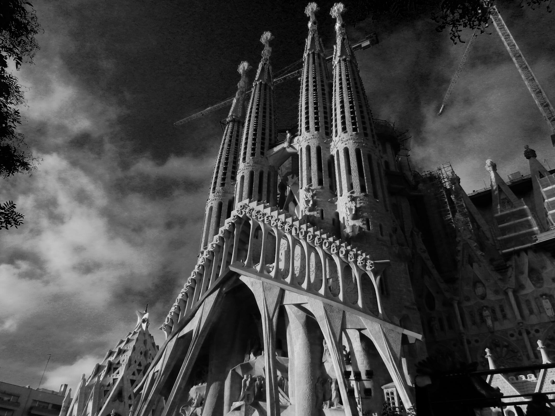 architecture, spain, place of worship, tourism, building, spirituality, nature, religion, built structure, 1080P, gothic style, sky, building exterior, HD Wallpaper