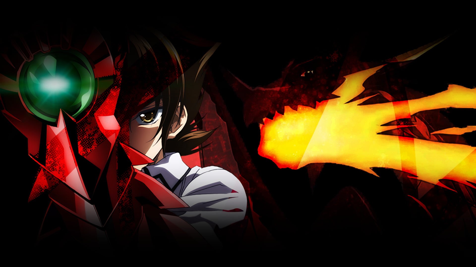 outdoors, close-up, red, haired, nature, man, High School DxD, mask, mask - disguise, no people, brown, night, illuminated, representation, art and craft, HD Wallpaper